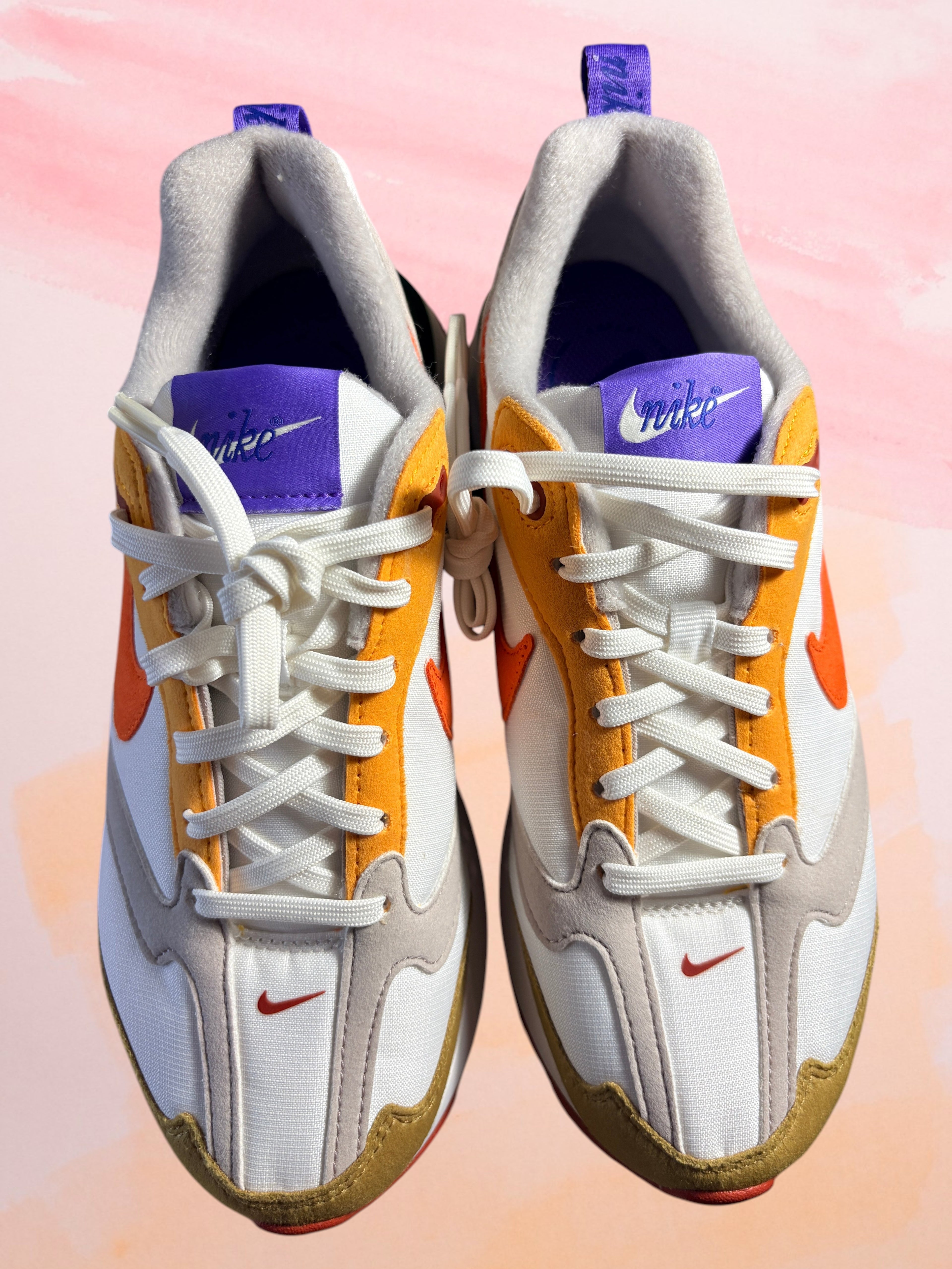 Nike Air Max Dawn – "White / Kumquat / Marina"(Orange/Jaune/Vert) – Neuves avec étiquette (Copie)