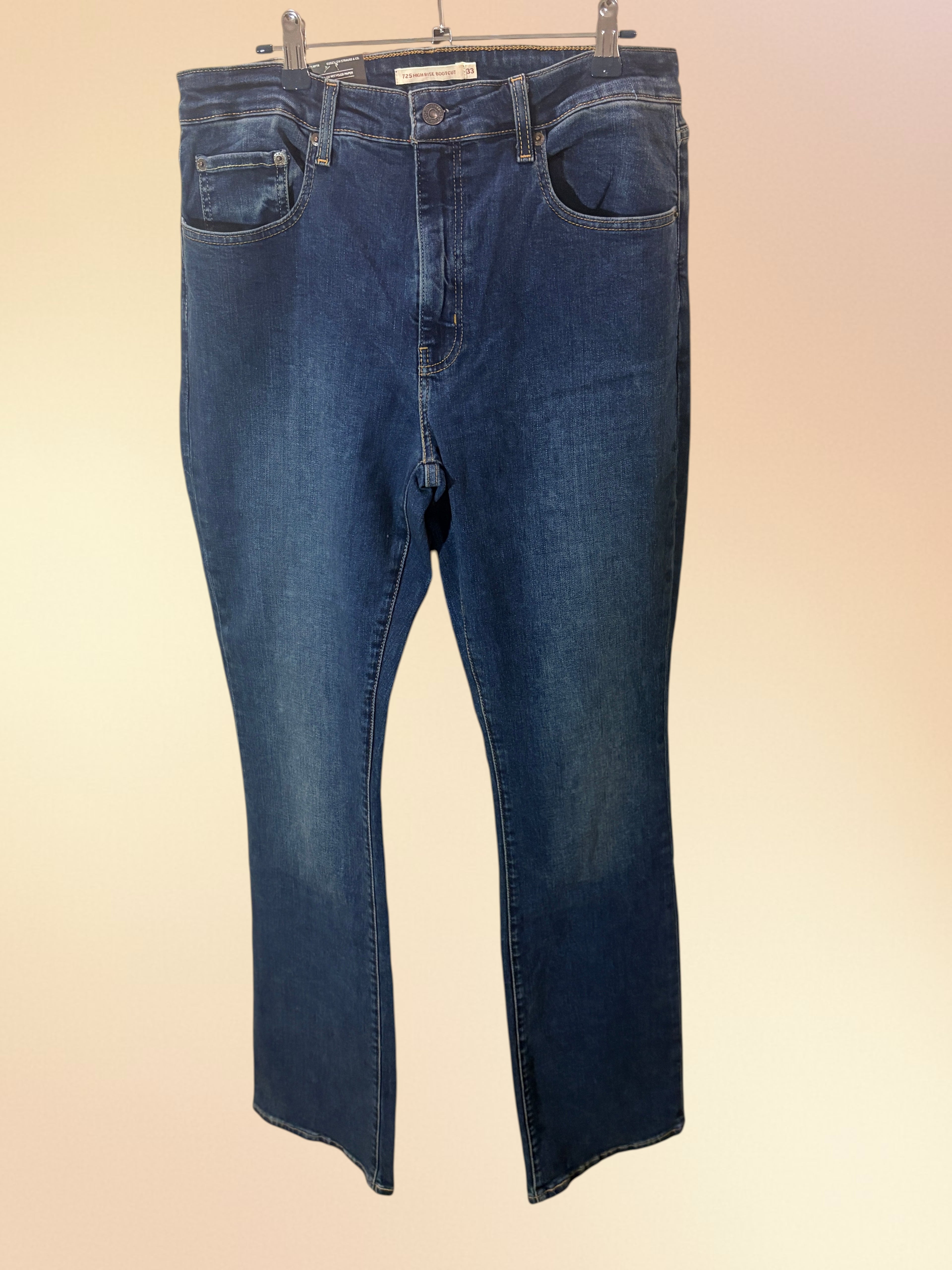 Jean Levi's 725 High-Rise Bootcut W33 L34 – Neuf avec Étiquette
