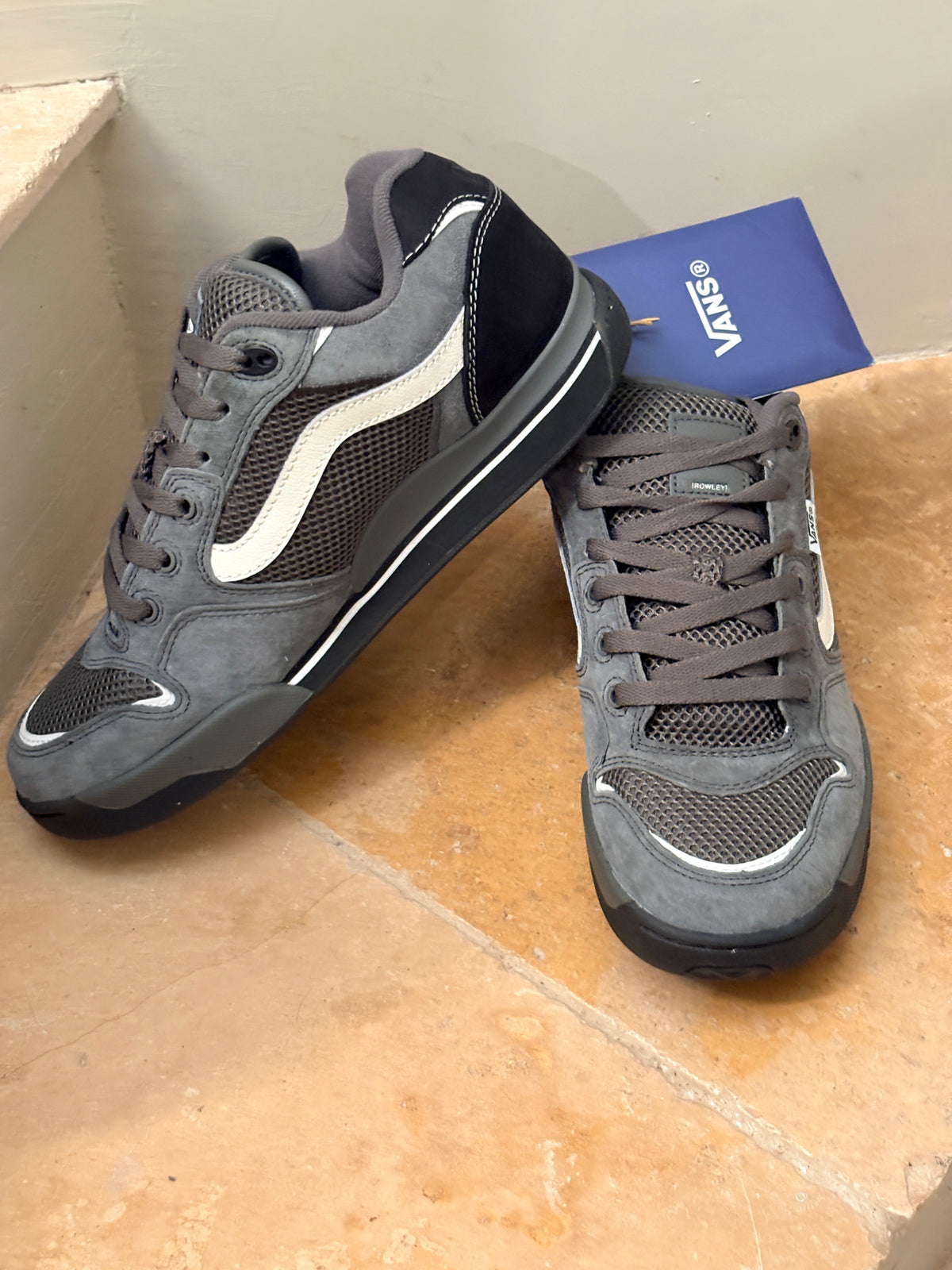 Vans Rowley XLT LX Off Road Gunmetal – Neuve avec étiquette VANS