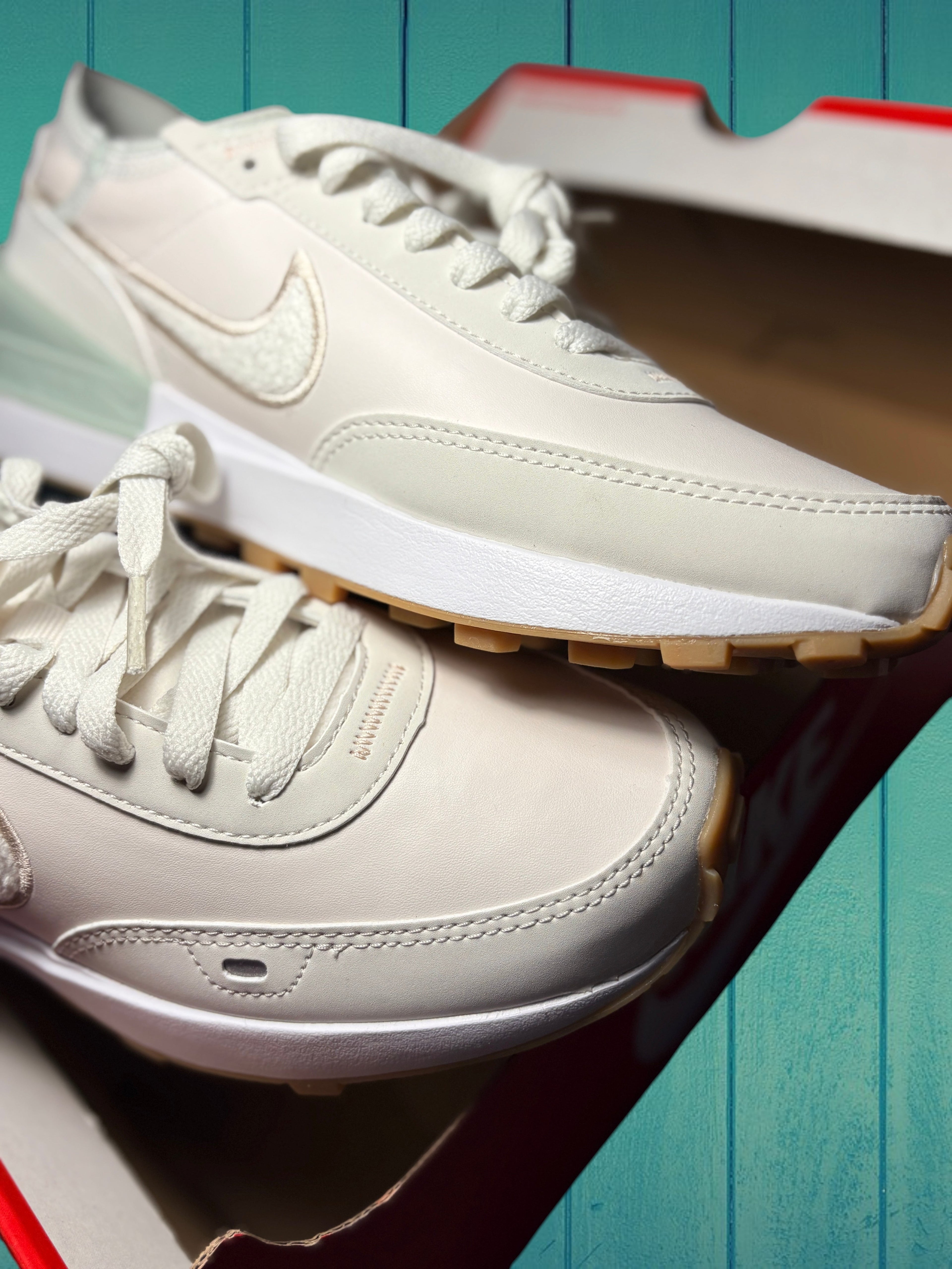 Nike Waffle One SE Phantom Light Silver  T39 – Blanc/Crème/Gomme