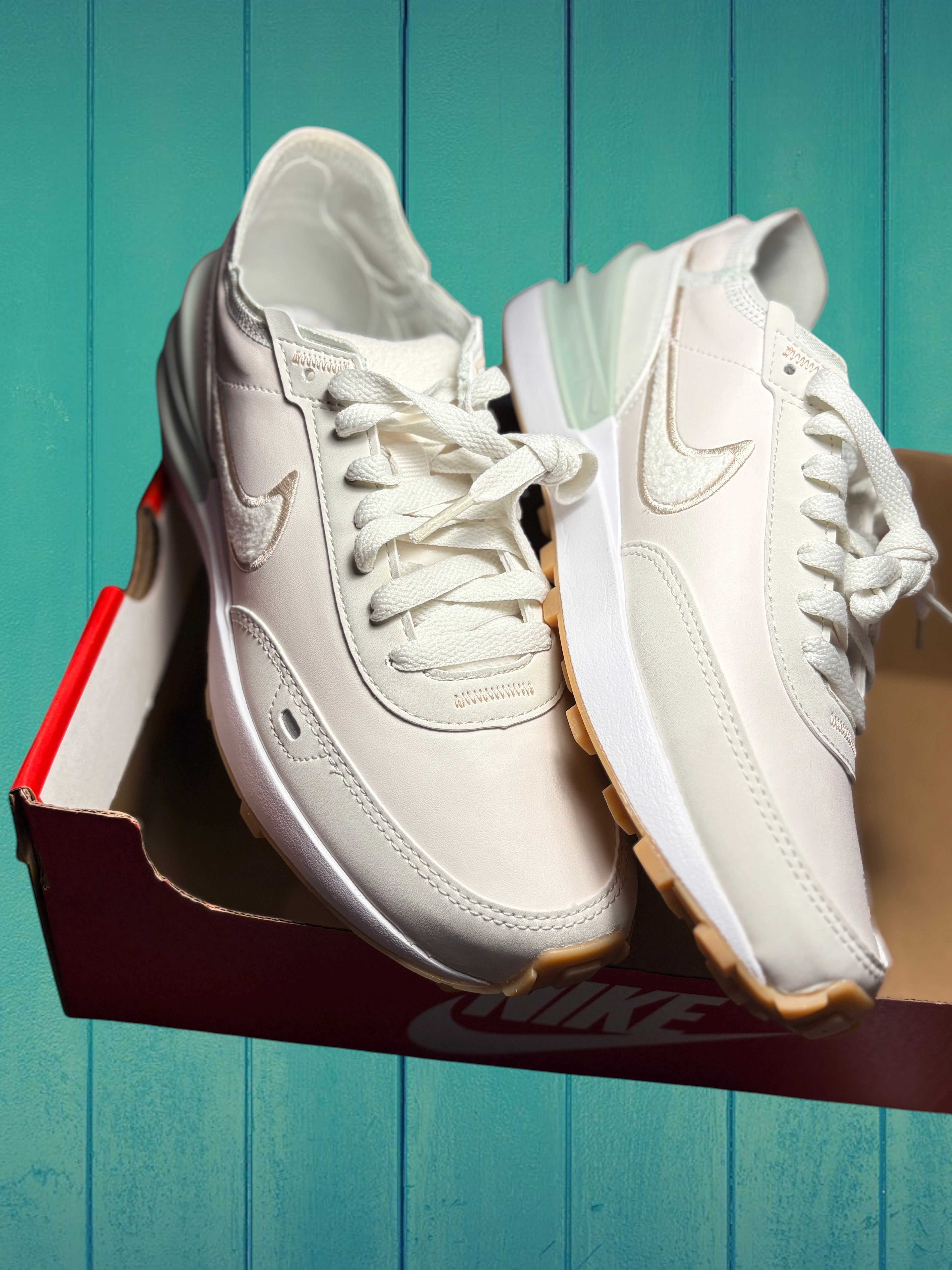 Nike Waffle One SE Phantom Light Silver  T39 – Blanc/Crème/Gomme