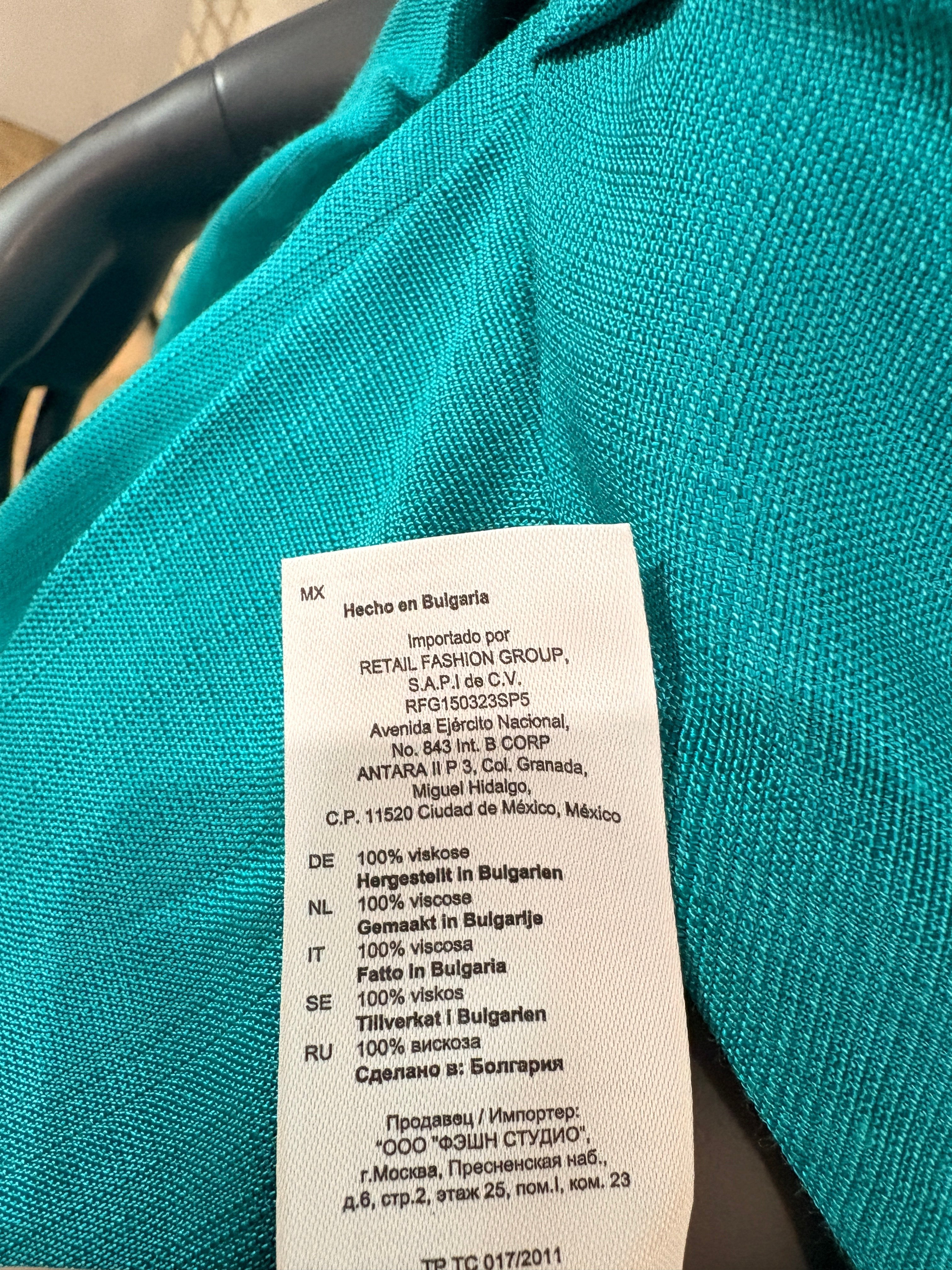 Robe Courte "Liv" Vert Émeraude – Sandro Paris