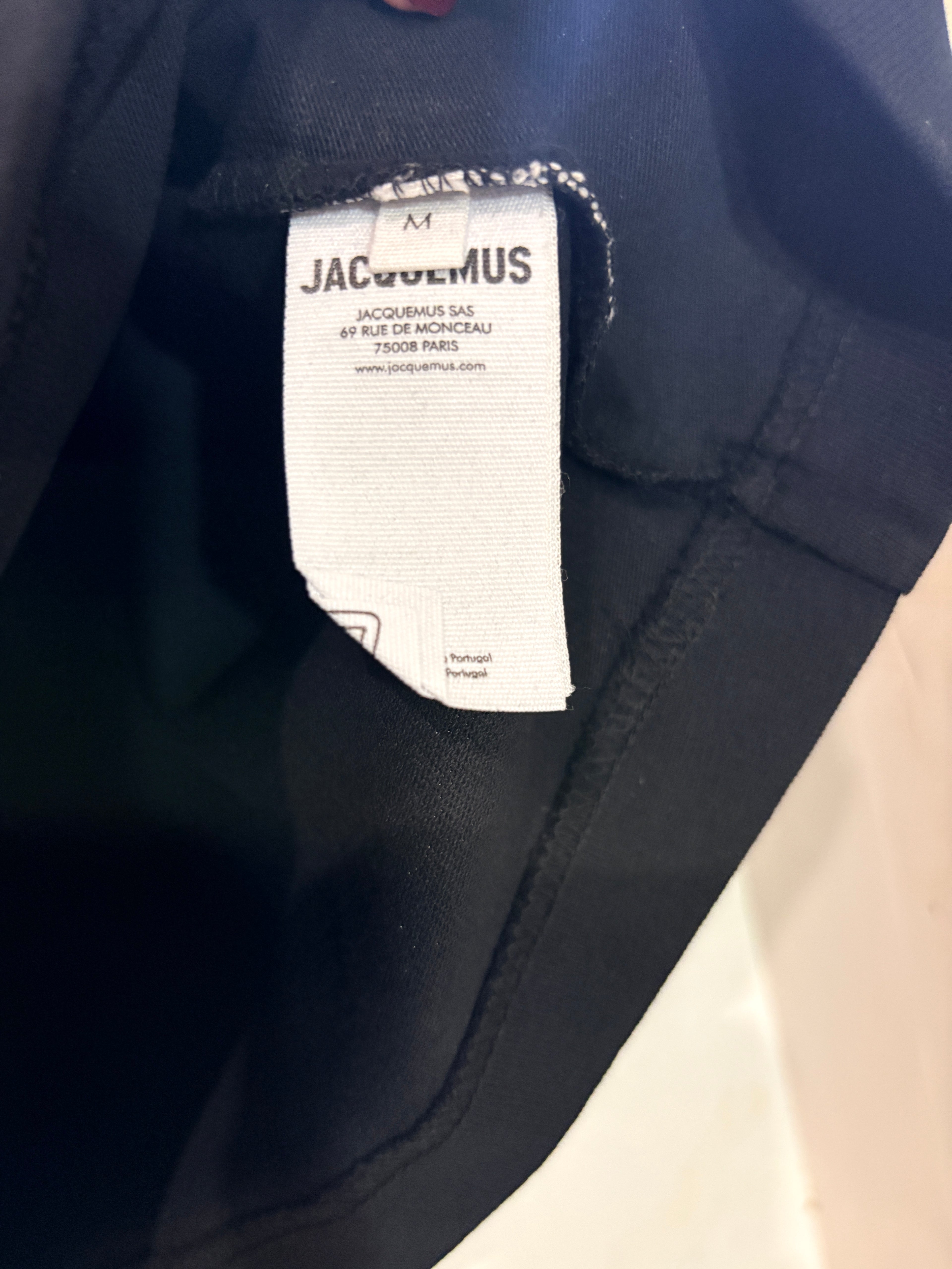 Le T-shirt Jacquemus Gros Grain – Noir