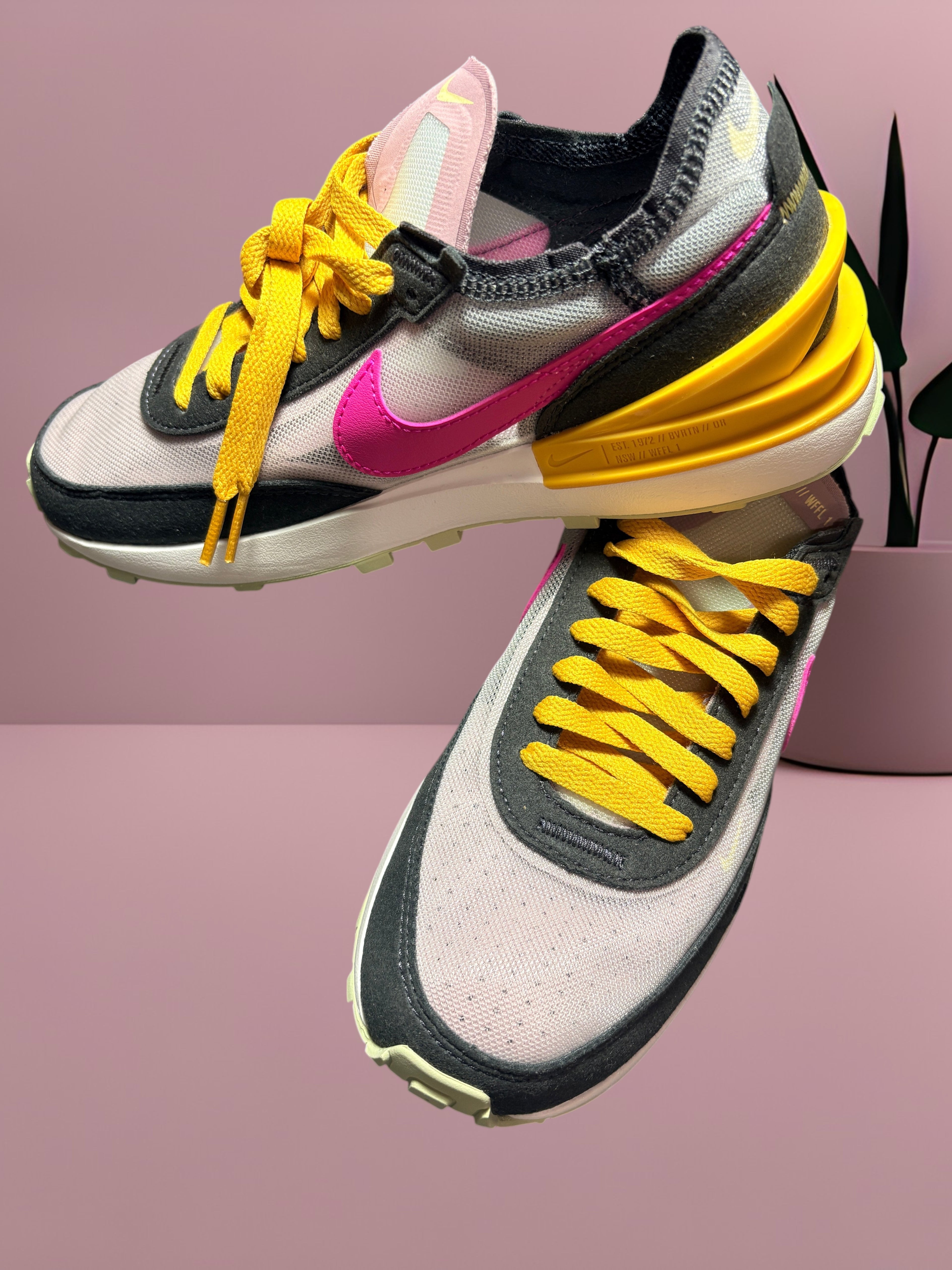 Nike Waffle One MC Brown Pink Sulfur – Taille 38 - Neuve