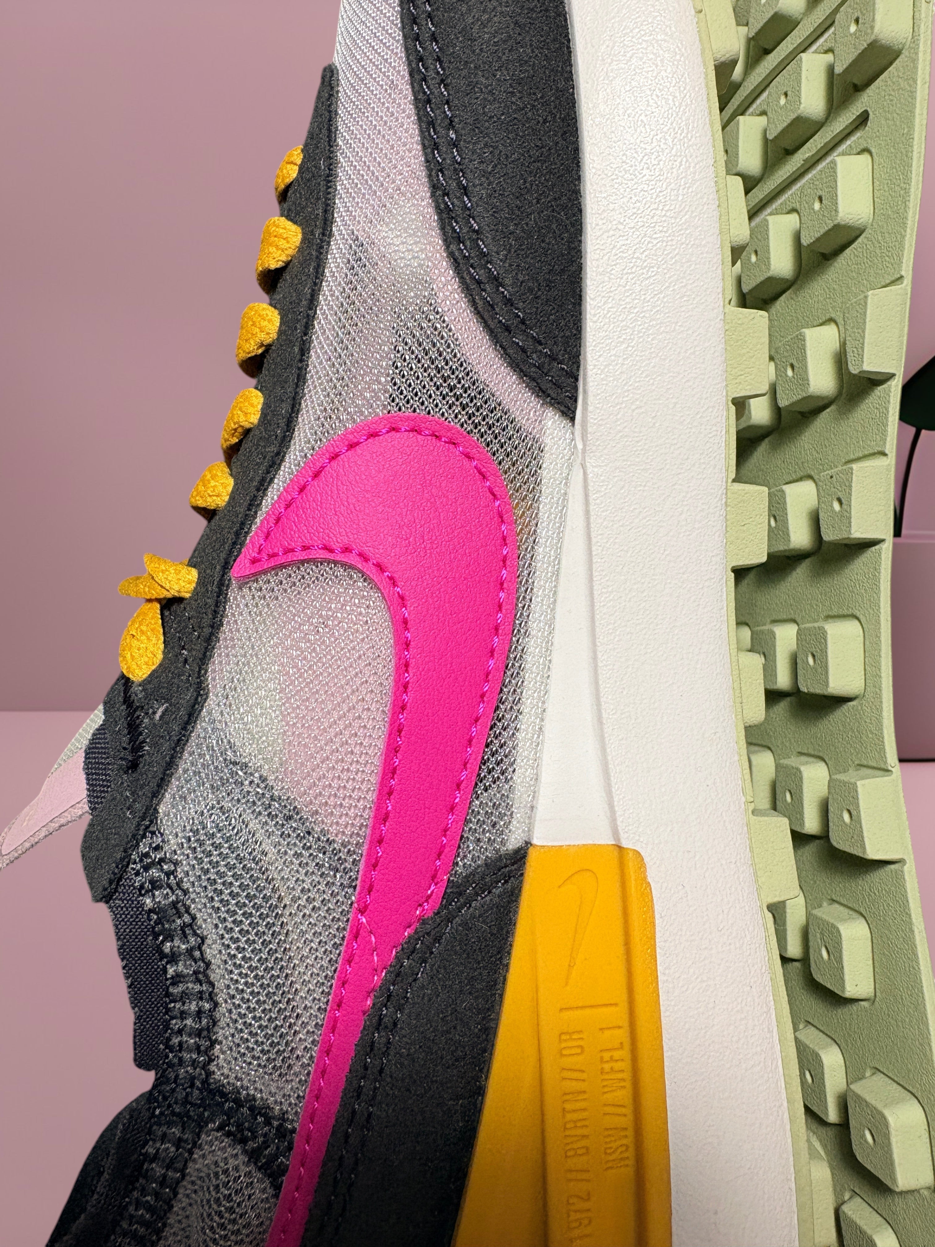 Nike Waffle One MC Brown Pink Sulfur – Taille 38 - Neuve