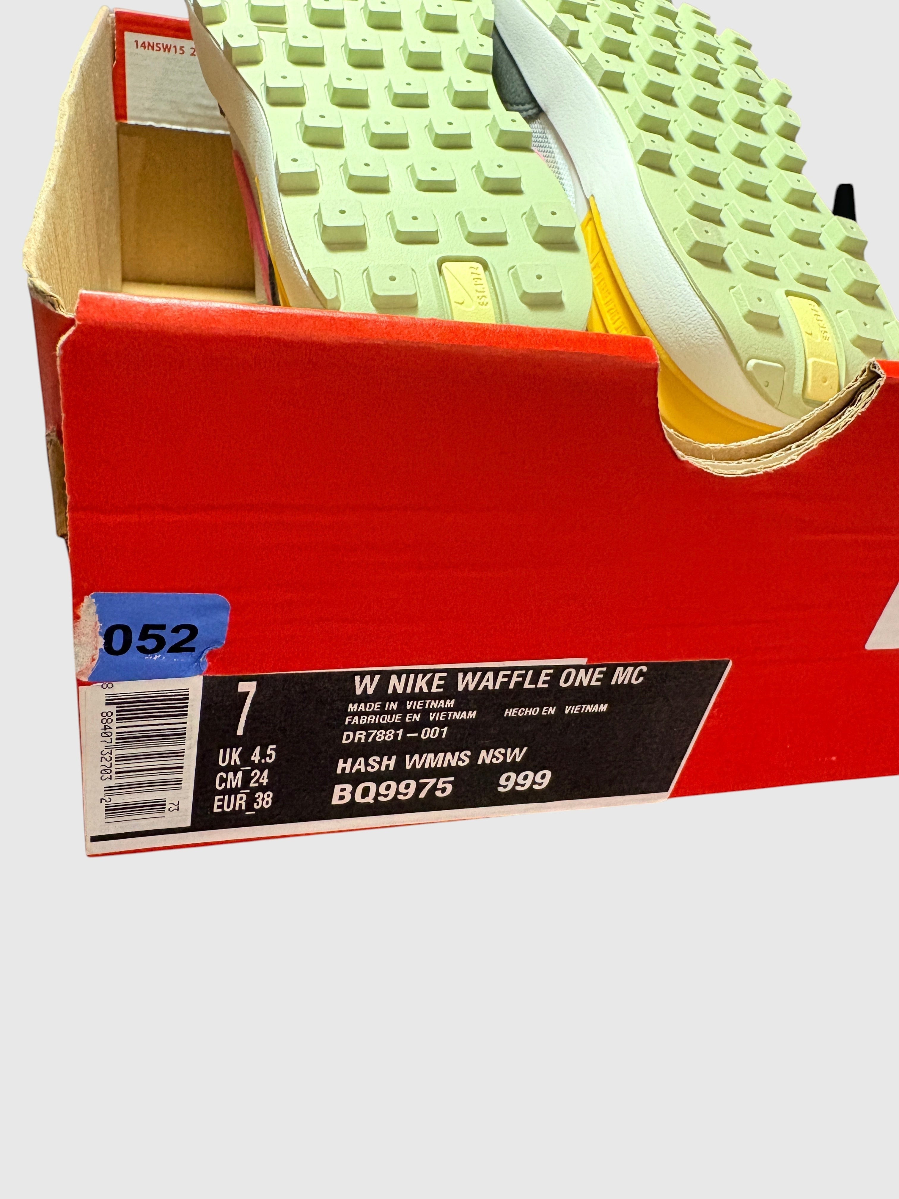 Nike Waffle One MC Brown Pink Sulfur – Taille 38 NIKE