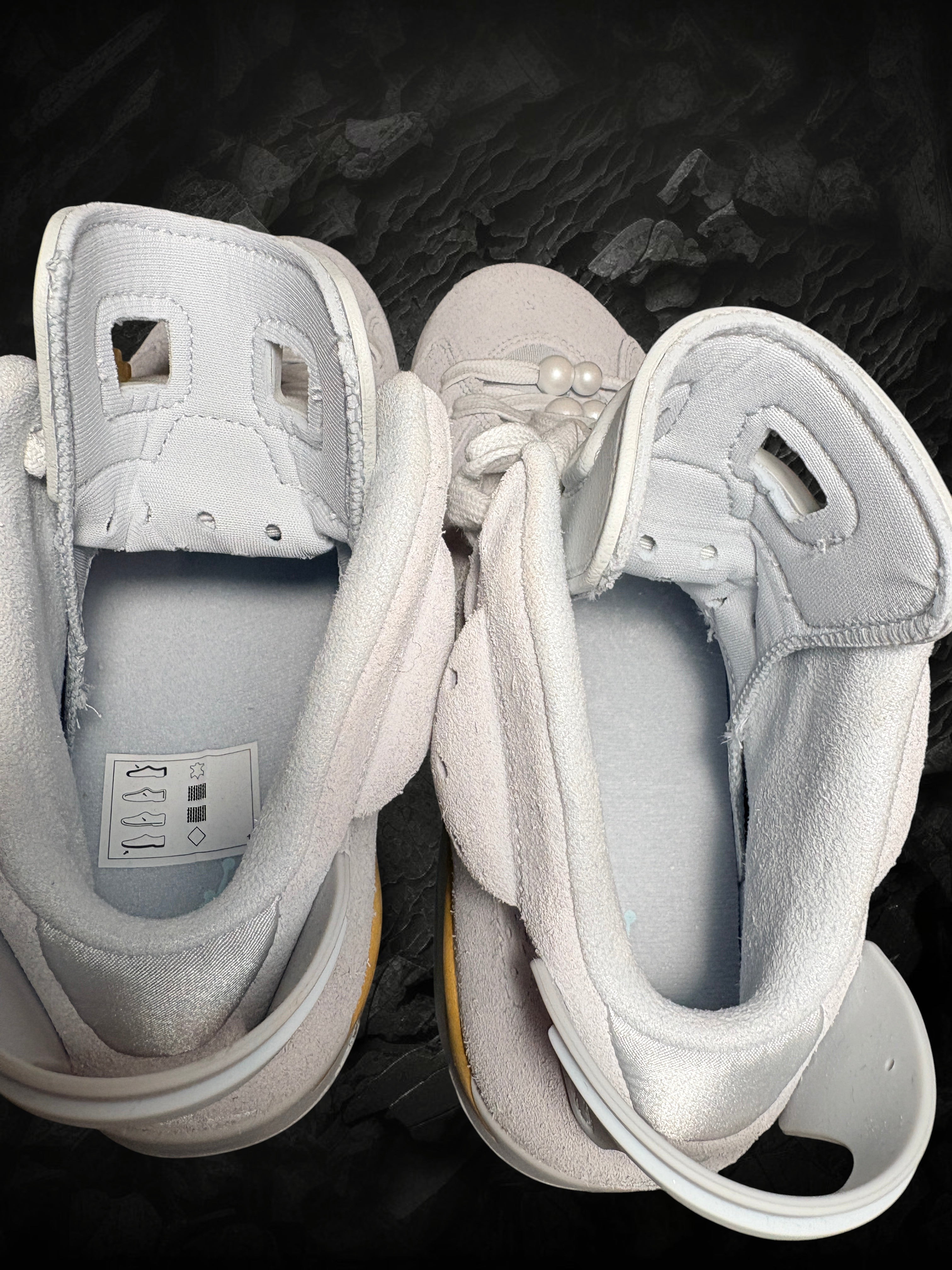 Air Jordan 6 Retro Craft "Paris Olympics" Pure Platinium/Glacier Blue– Taille 40.5 (Neuve / Boîte abîmée)