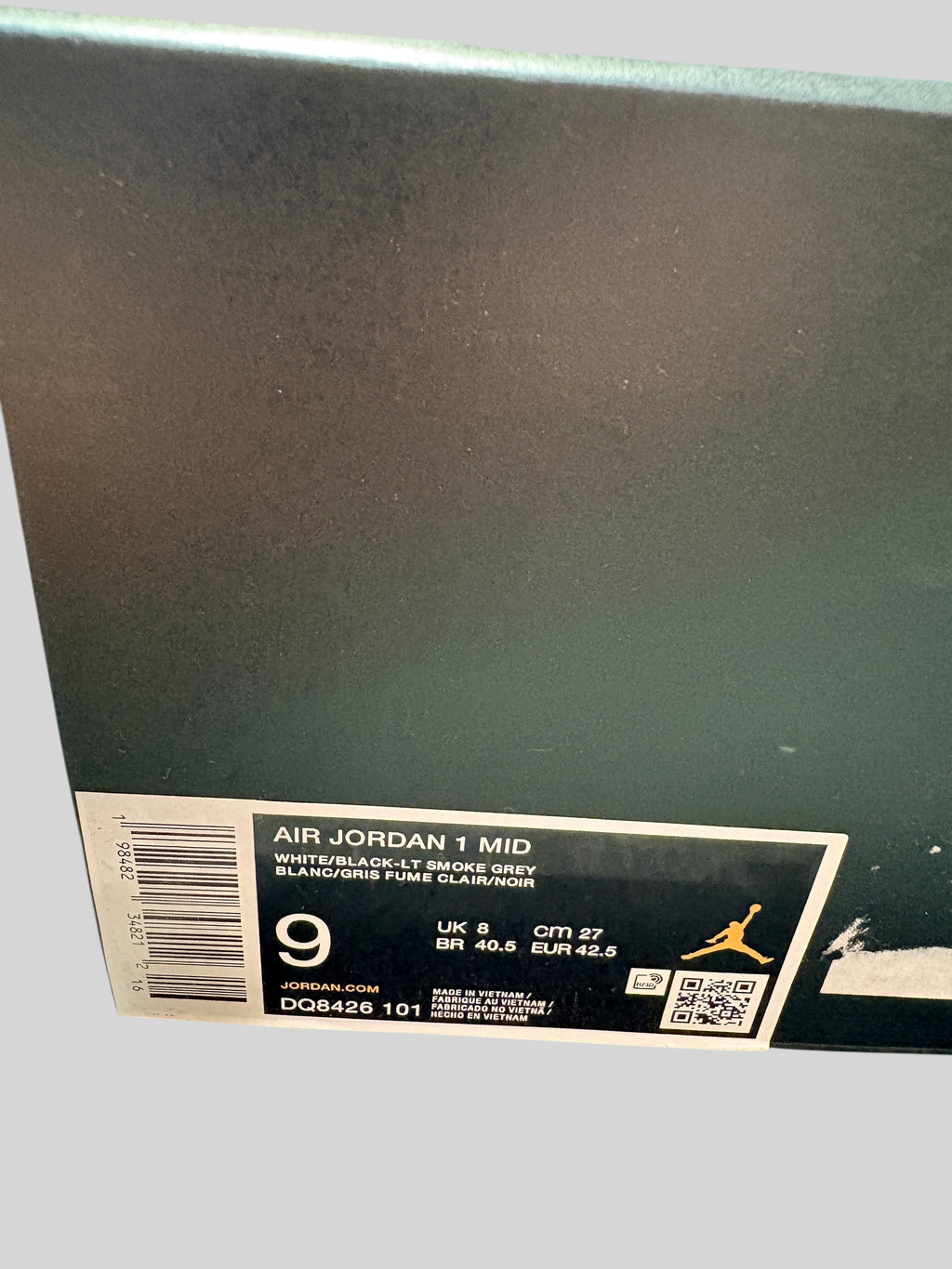 Air Jordan 1 Mid Barons DQ8426-101 Neuf - Taille 42.5 AIR JORDAN