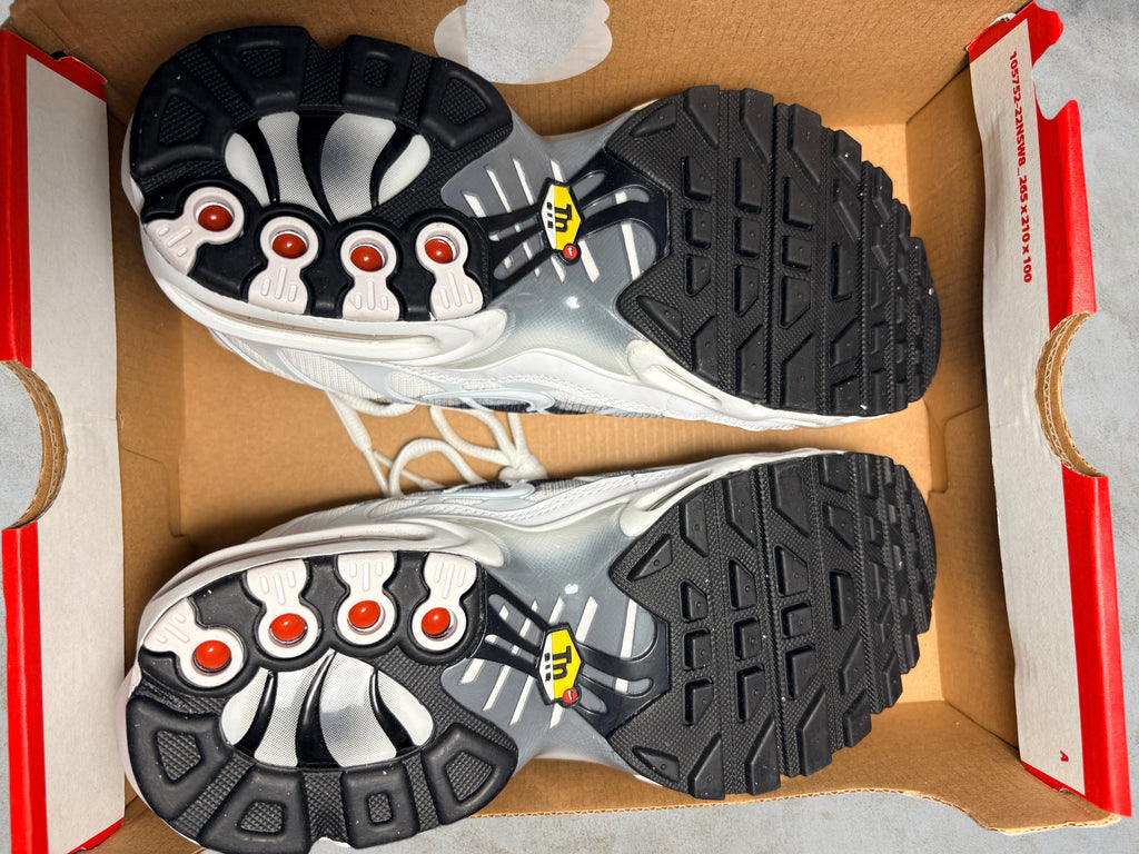 Nike Air Max Plus (TN) GS "White Cool Grey" – Taille 35.5 (Neuve)