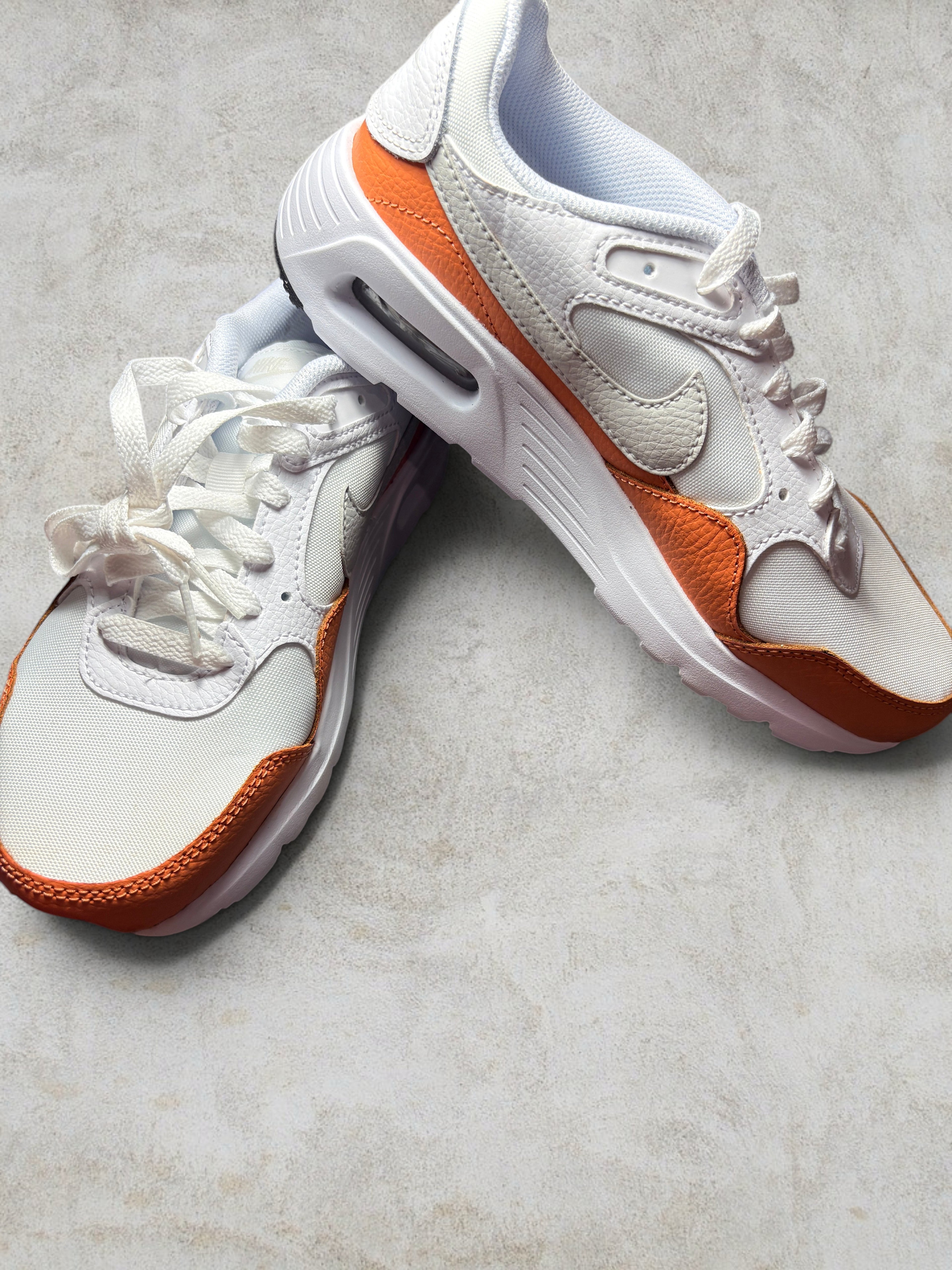 Nike Air Max SC White Healing Orange — Neuves — T36.5