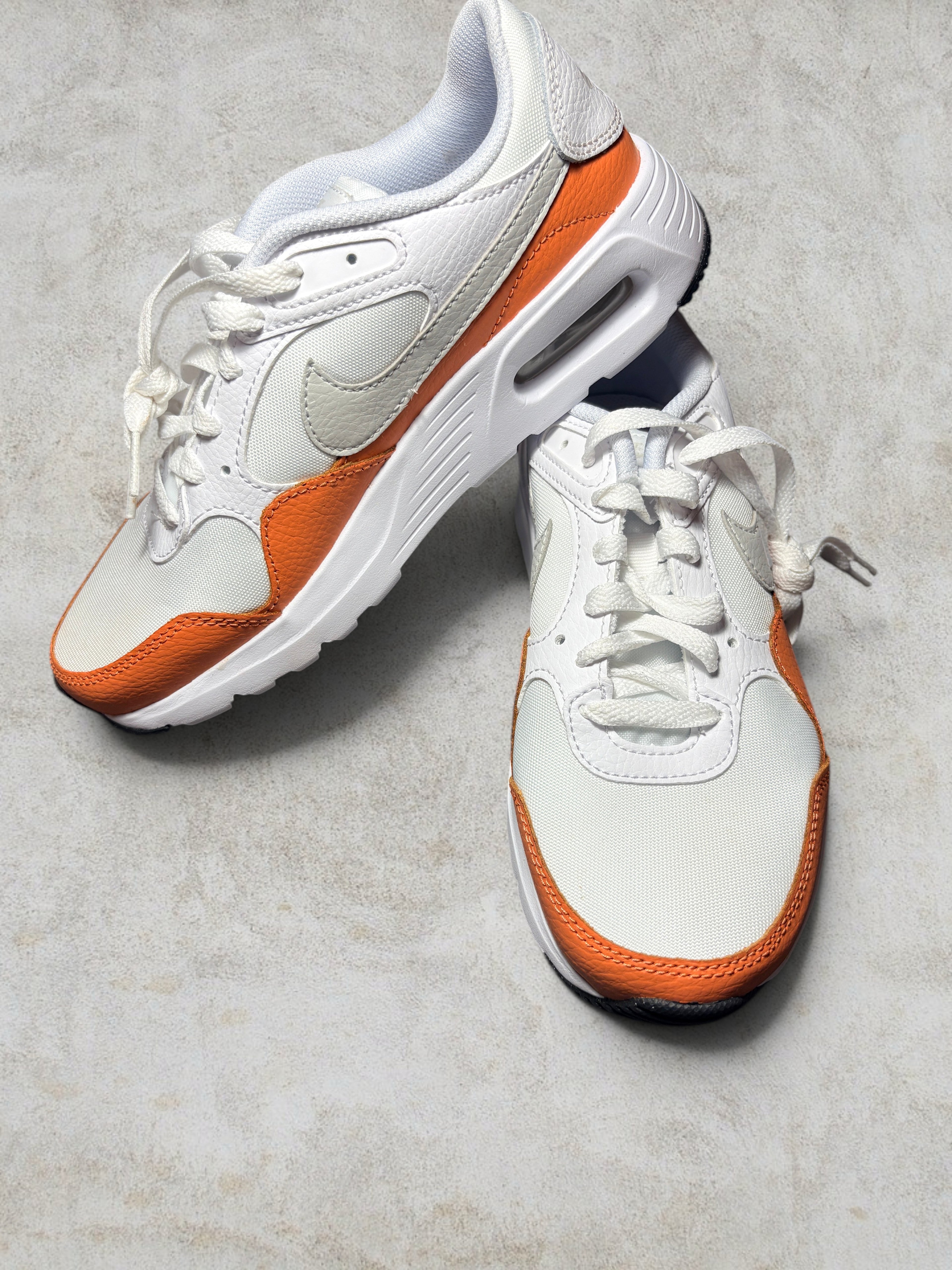 Nike Air Max SC White Healing Orange — Neuves — T36.5
