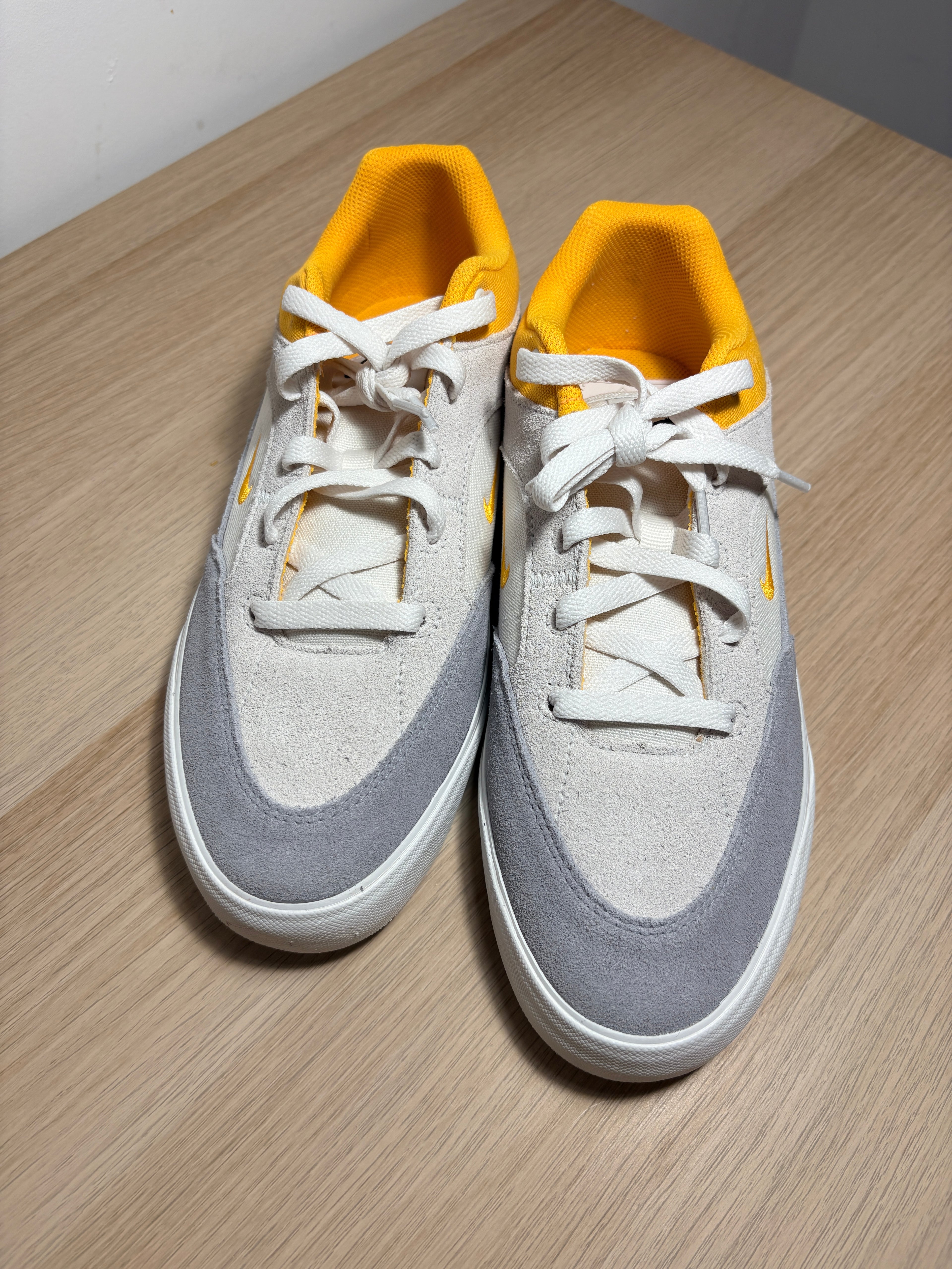 Nike SB Malor (GS) Teinte Platinium/ Or Université – Taille 39 – Neuve avec boîte (sans couvercle)
