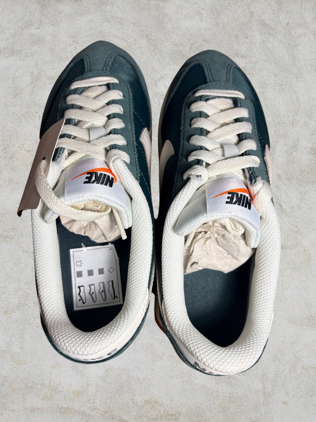 Baskets Pacific "Vintage Green" – Pointure 36.5 (Neuve)