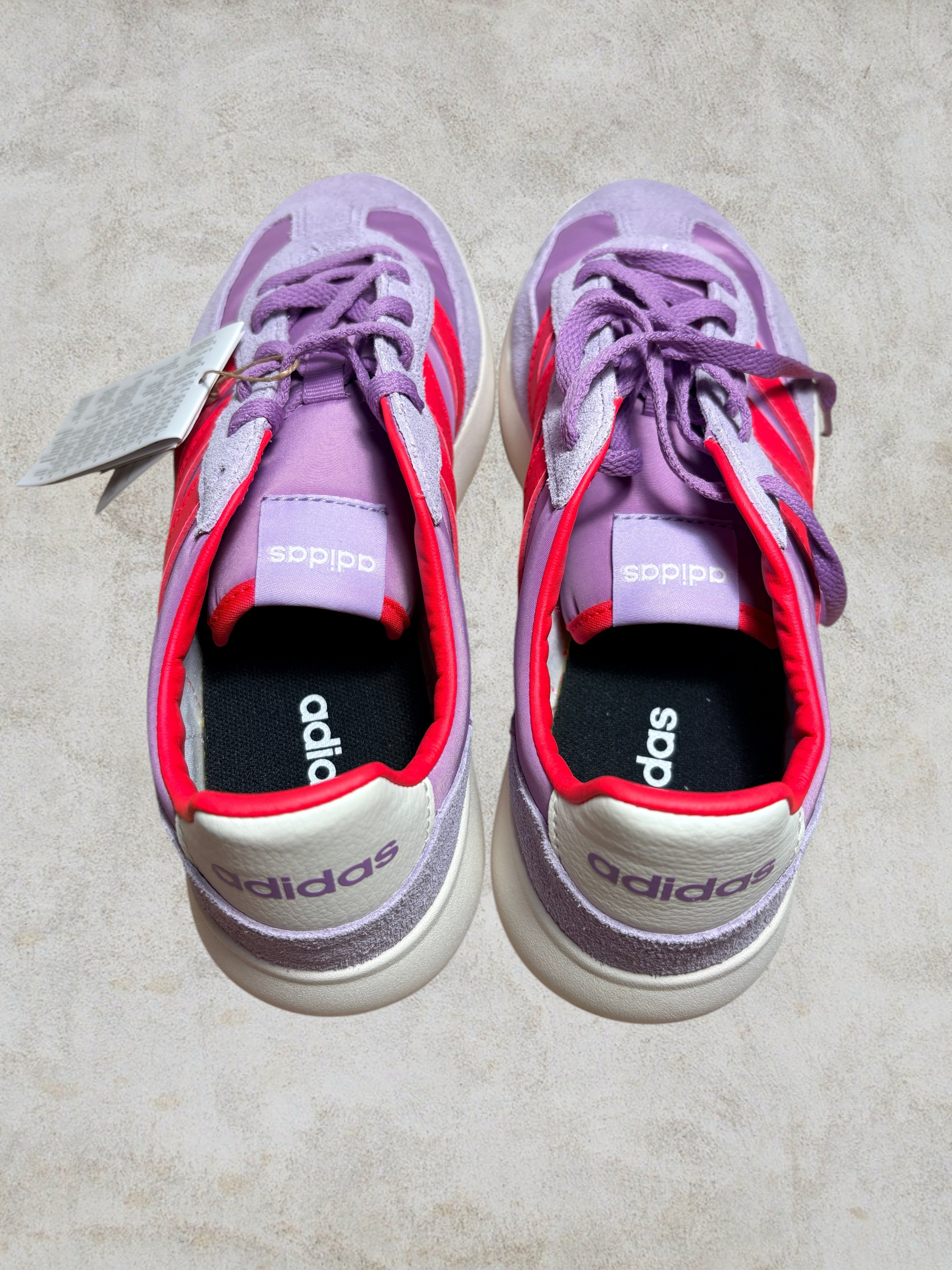 Adidas Barreda Decode J – Violet/Rouge – Taille 39 1/3 (Neuve avec boîte)