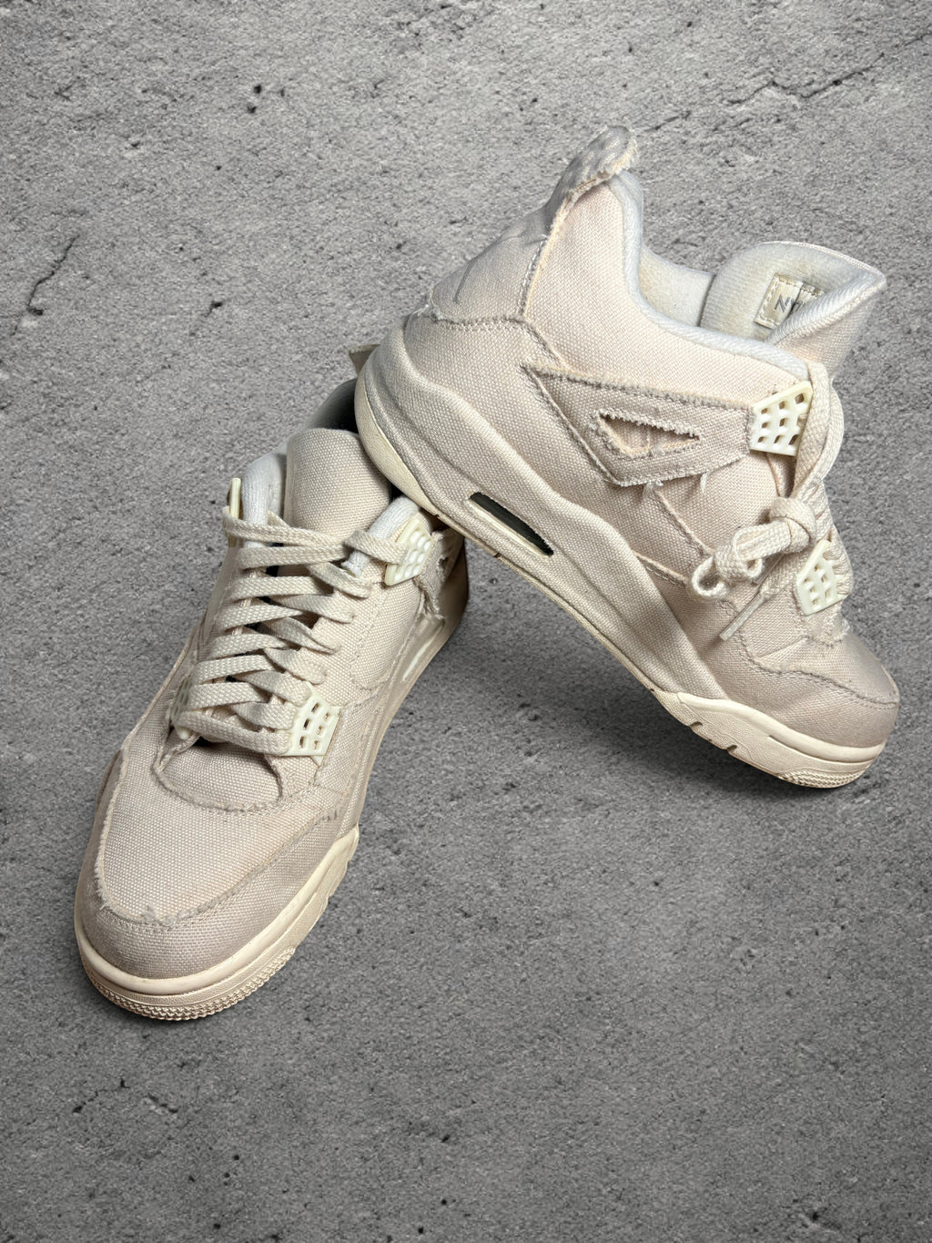 Air Jordan 4 Retro Blank Canvas (DQ4909-100) – Taille 37.5 (Occasion)