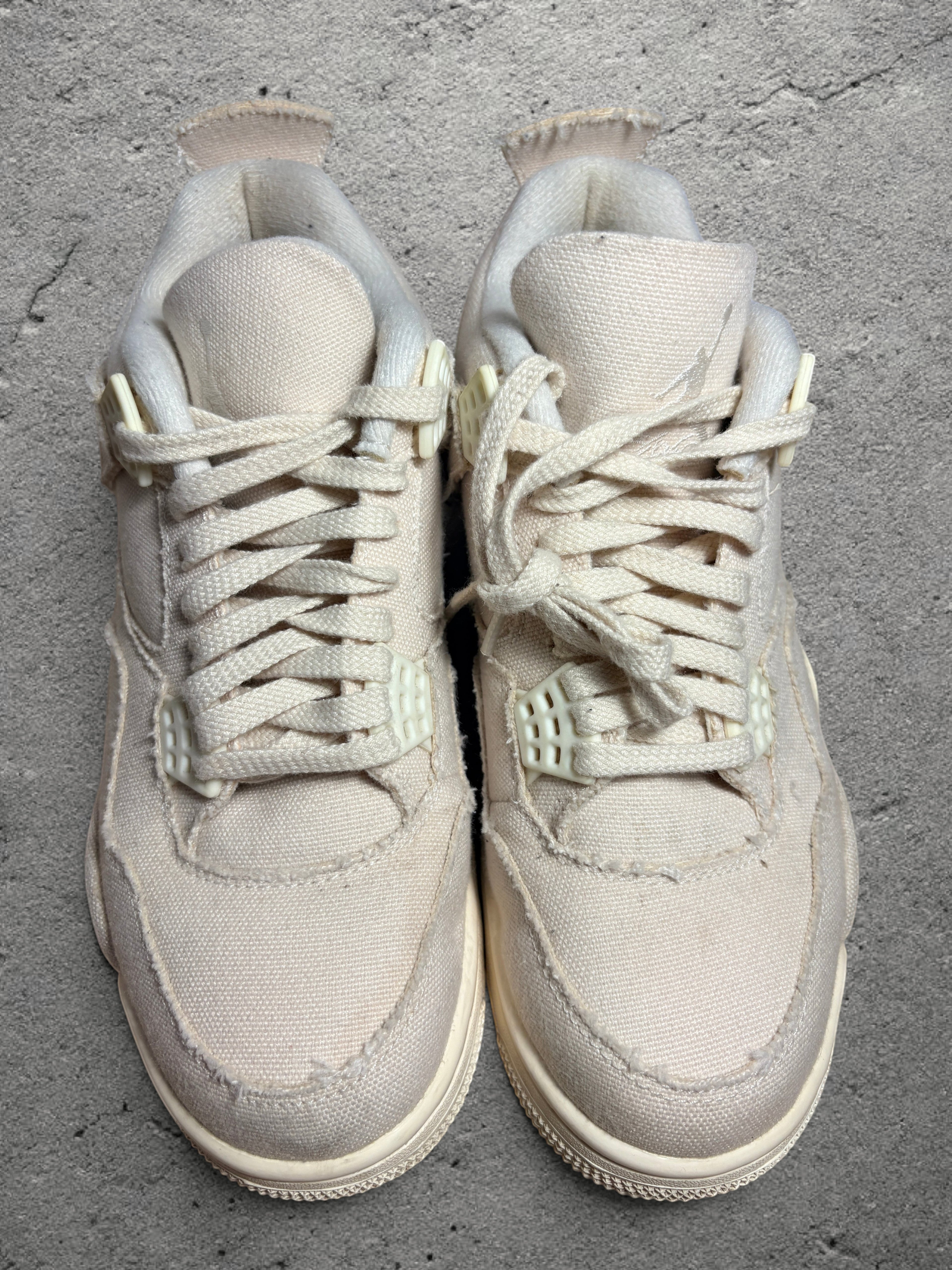 Air Jordan 4 Retro Blank Canvas (DQ4909-100) – Taille 37.5 (Occasion)