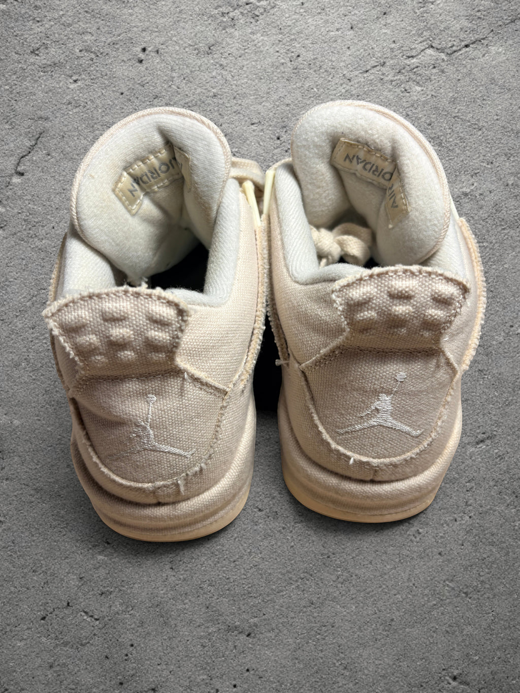 Air Jordan 4 Retro Blank Canvas (DQ4909-100) – Taille 37.5 (Occasion)