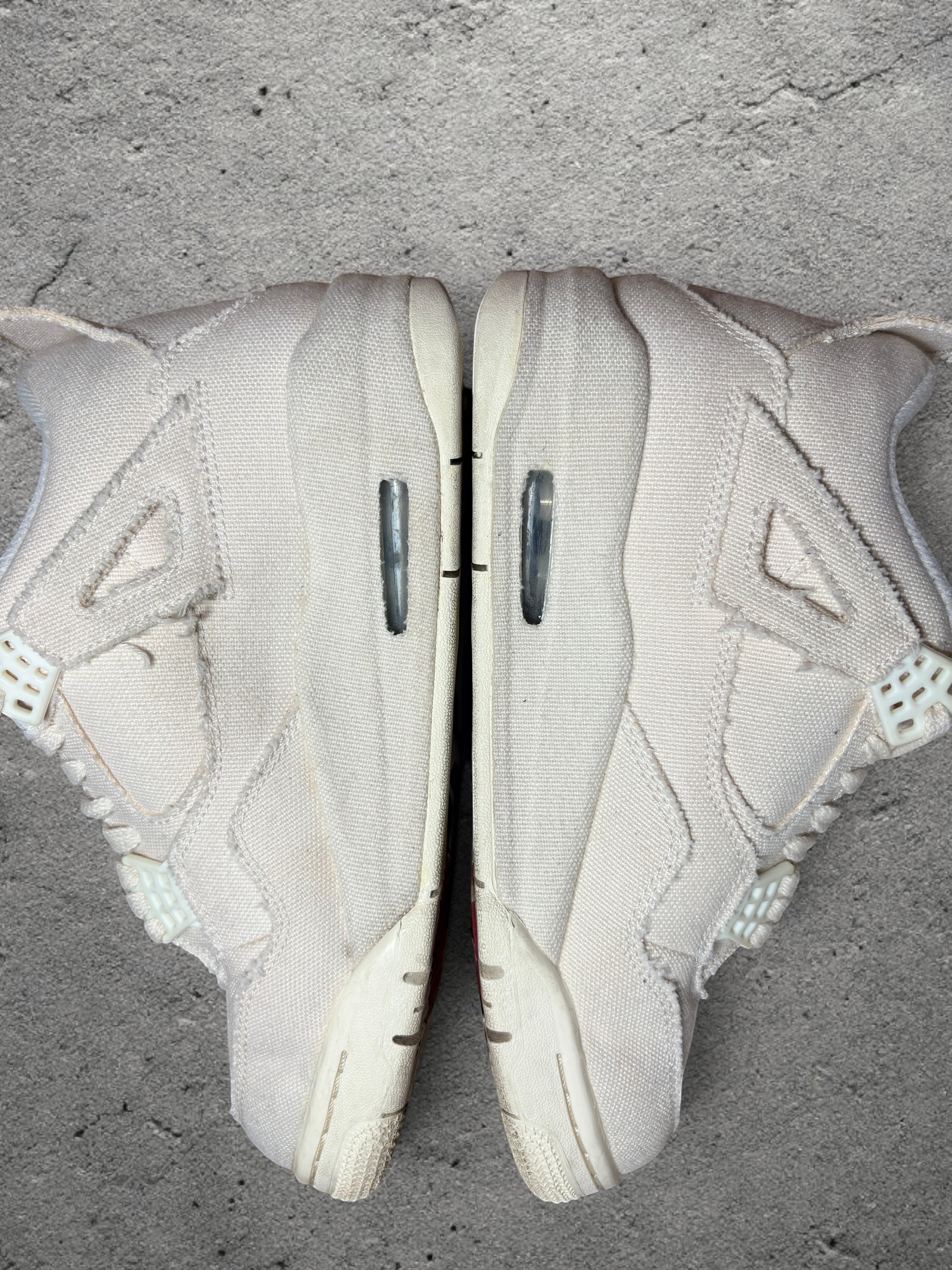 Air Jordan 4 Retro Blank Canvas (DQ4909-100) – Taille 37.5 (Occasion)