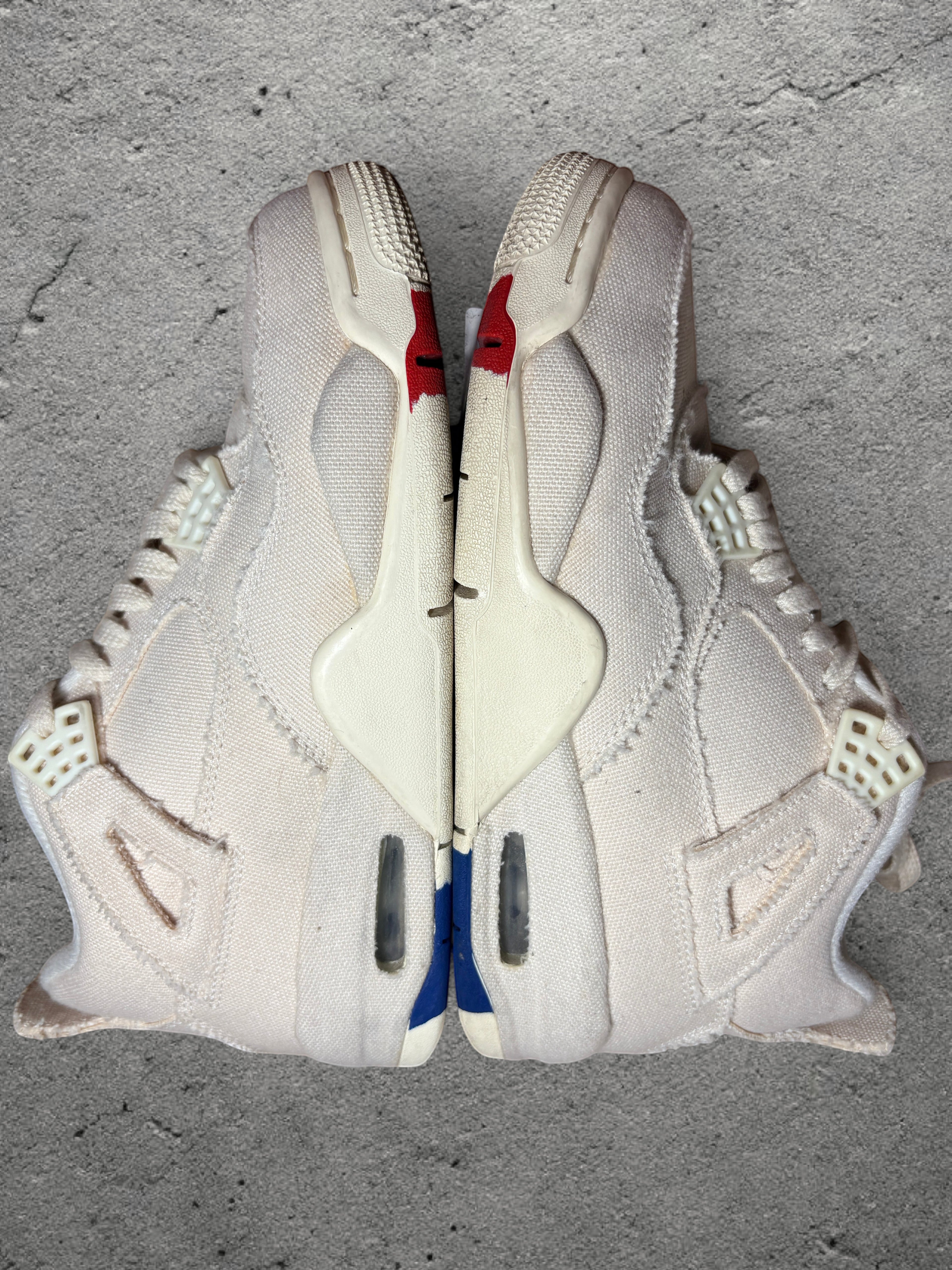 Air Jordan 4 Retro Blank Canvas (DQ4909-100) – Taille 37.5 (Occasion)