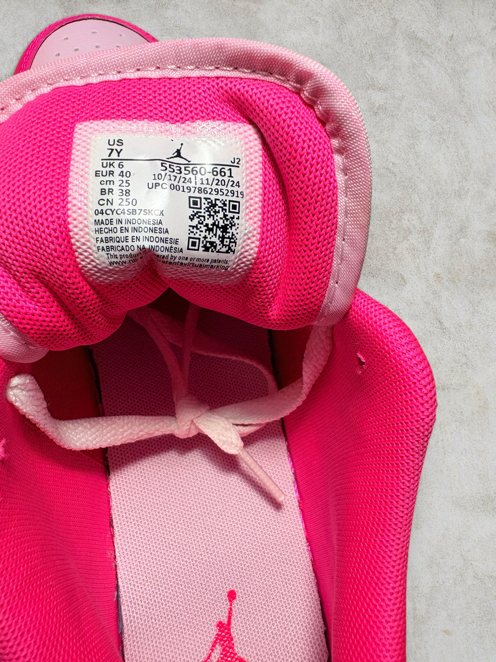 Air Jordan 1 Low GS "Valentine's Day" (2025) – Neuve