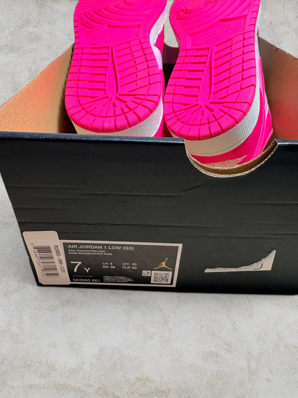 Air Jordan 1 Low GS "Valentine's Day" (2025) – Neuve