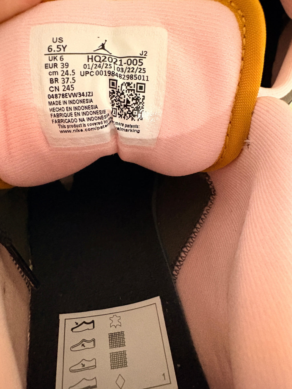 Air Jordan 1 Low SE GS "Tokyo Bio Hack 2.0" – Neuve (Taille 39)