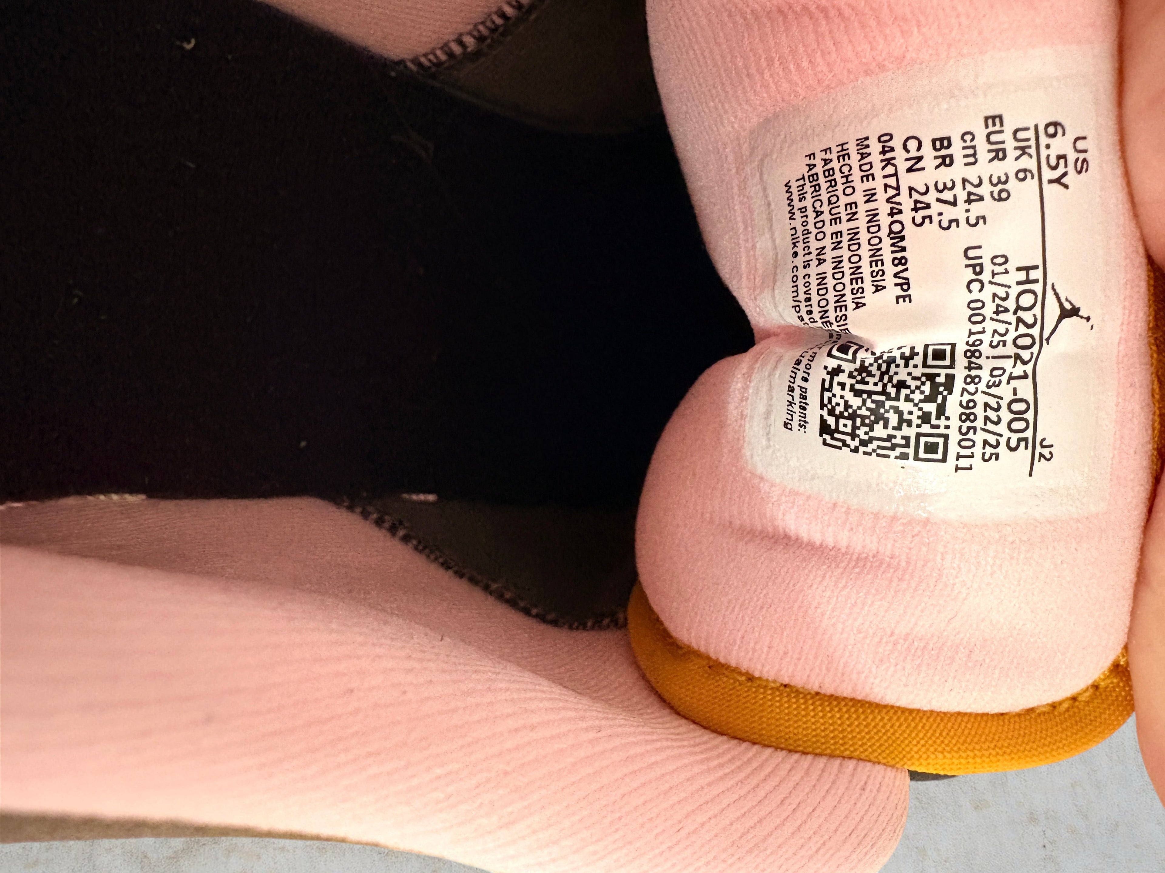 Air Jordan 1 Low SE GS "Tokyo Bio Hack 2.0" – Neuve (Taille 39)