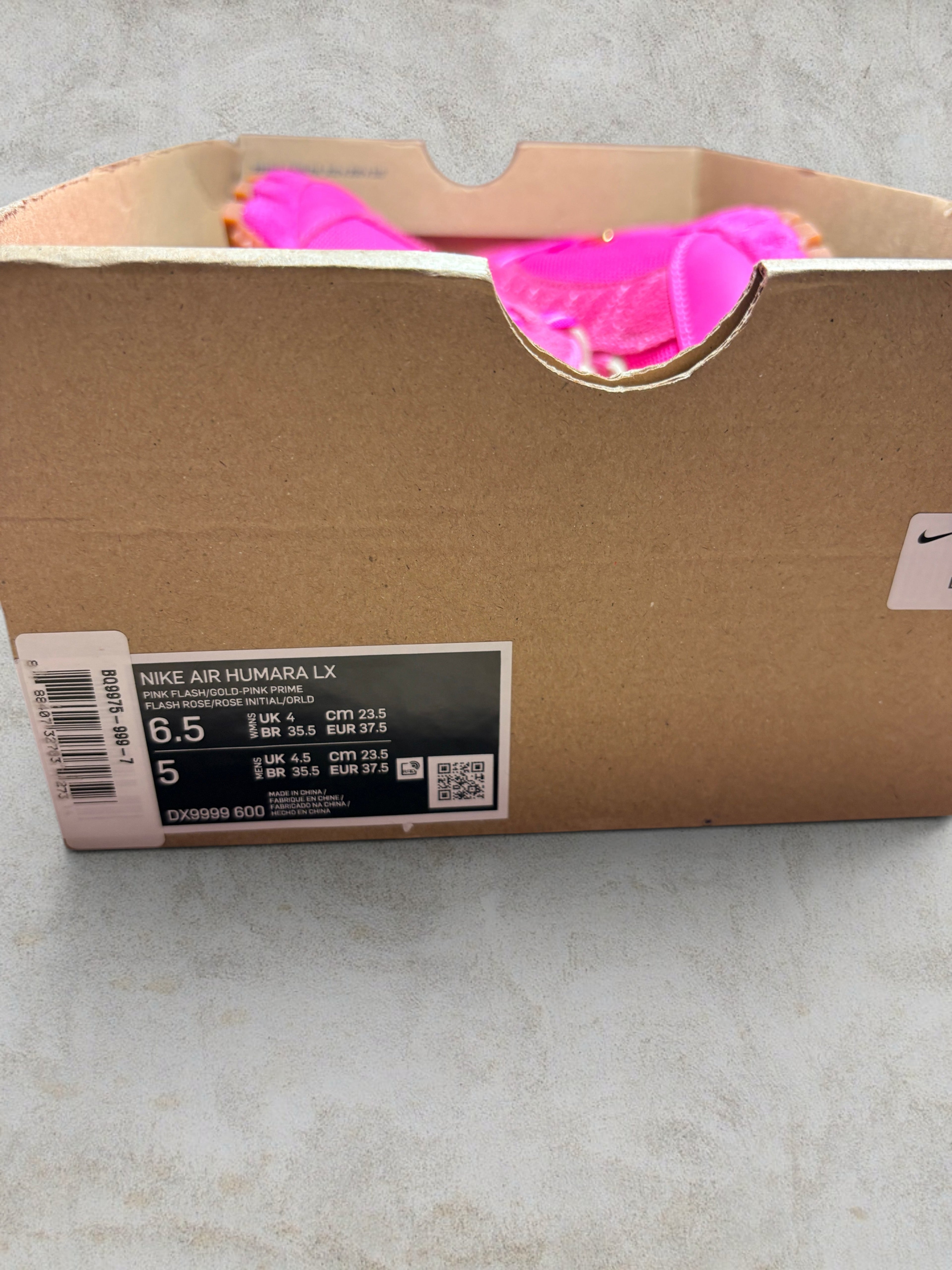 Nike Air Humara LX x Jacquemus 'Pink Flash' (Boîte sans couvercle)