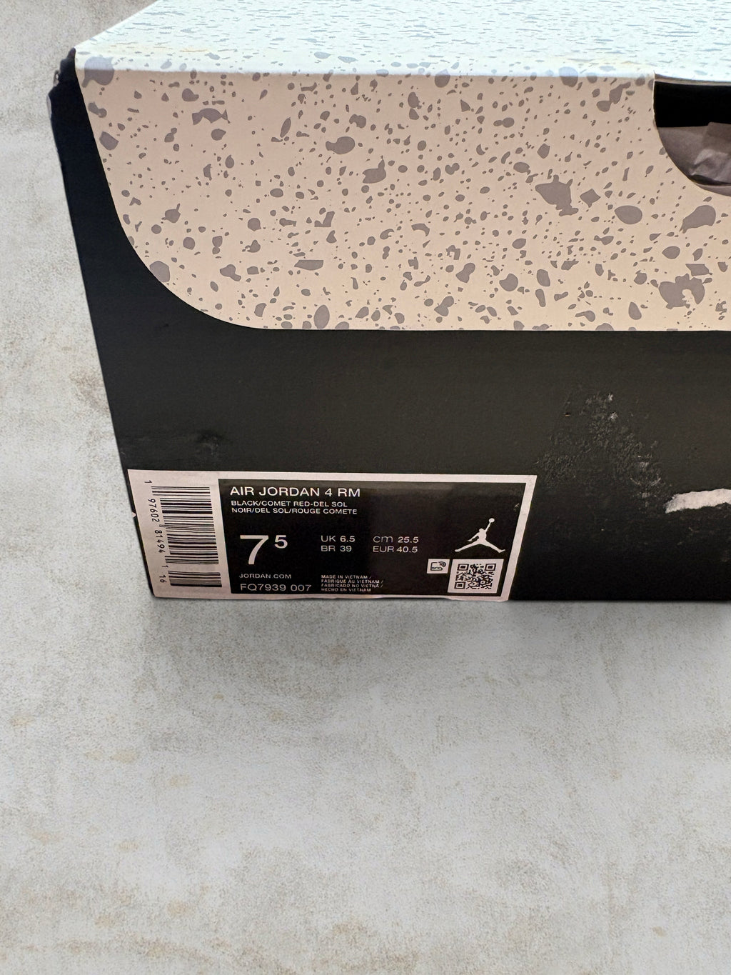 Air Jordan 4 RM "Bruce Lee" – Black / Del Sol (Neuf)