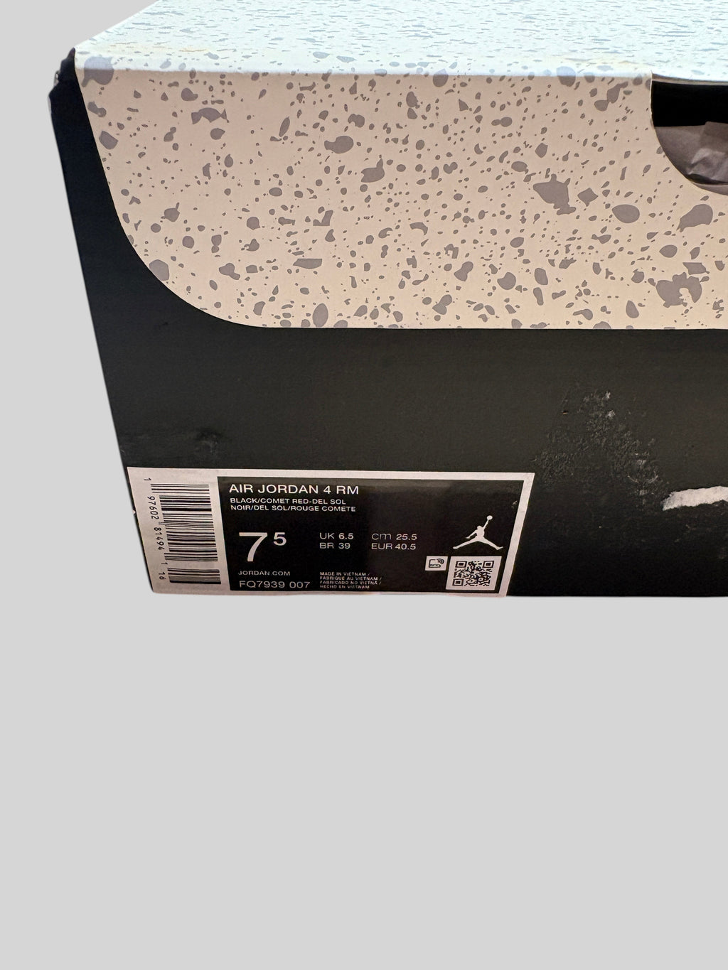 Air Jordan 4 RM "Bruce Lee" – Black / Del Sol (Neuf) AIR JORDAN