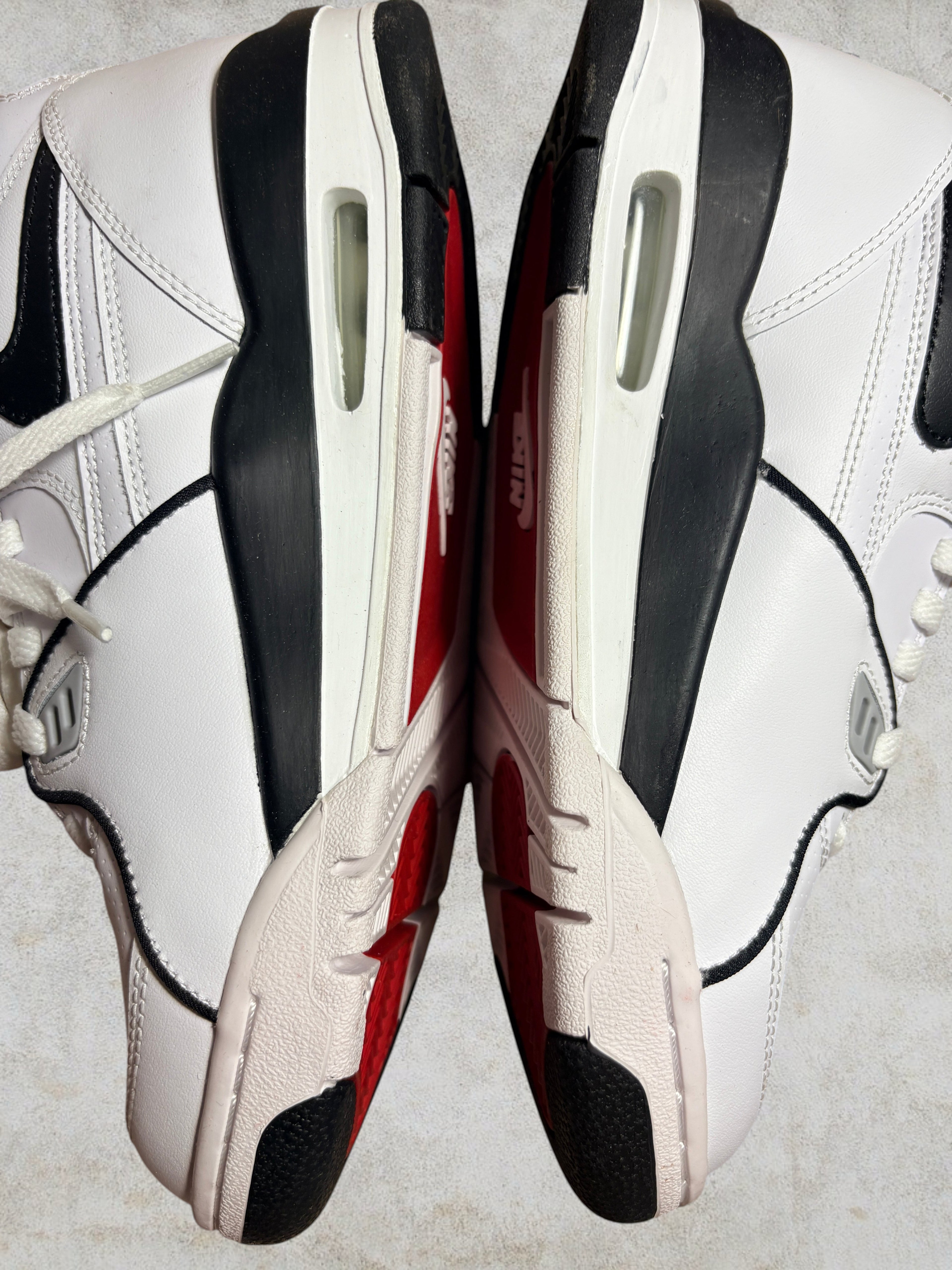 Nike Air Flight 89 GS White Black Wolf Grey (HF0406-102) – Neuve