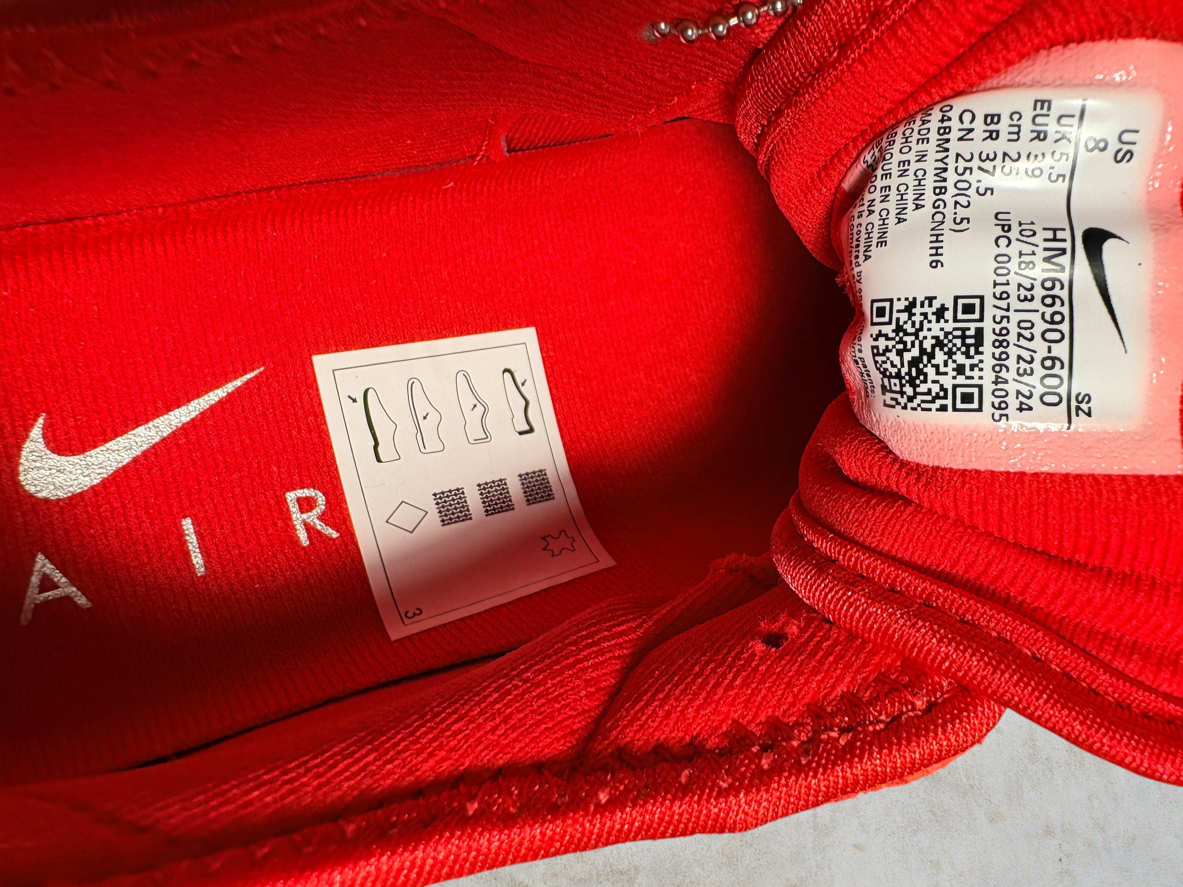 Nike Air Max 1 '86 x Jacquemus "Mystic Red" – Pointure 39 (Neuve)