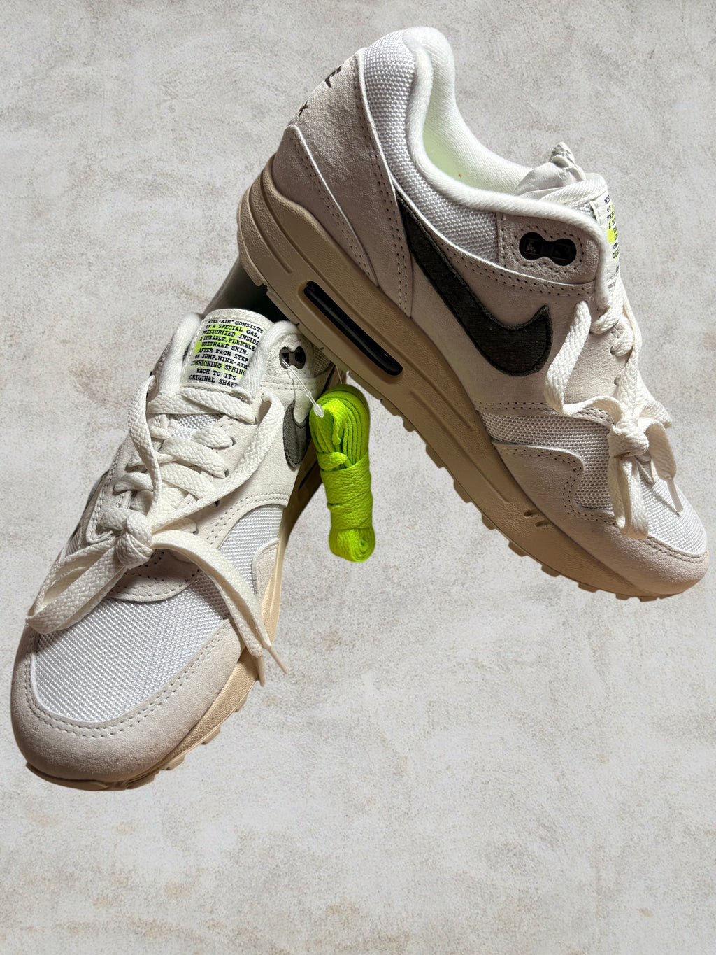 Air Max 1 PRM Sail Ironstone (38.5) - Neuve