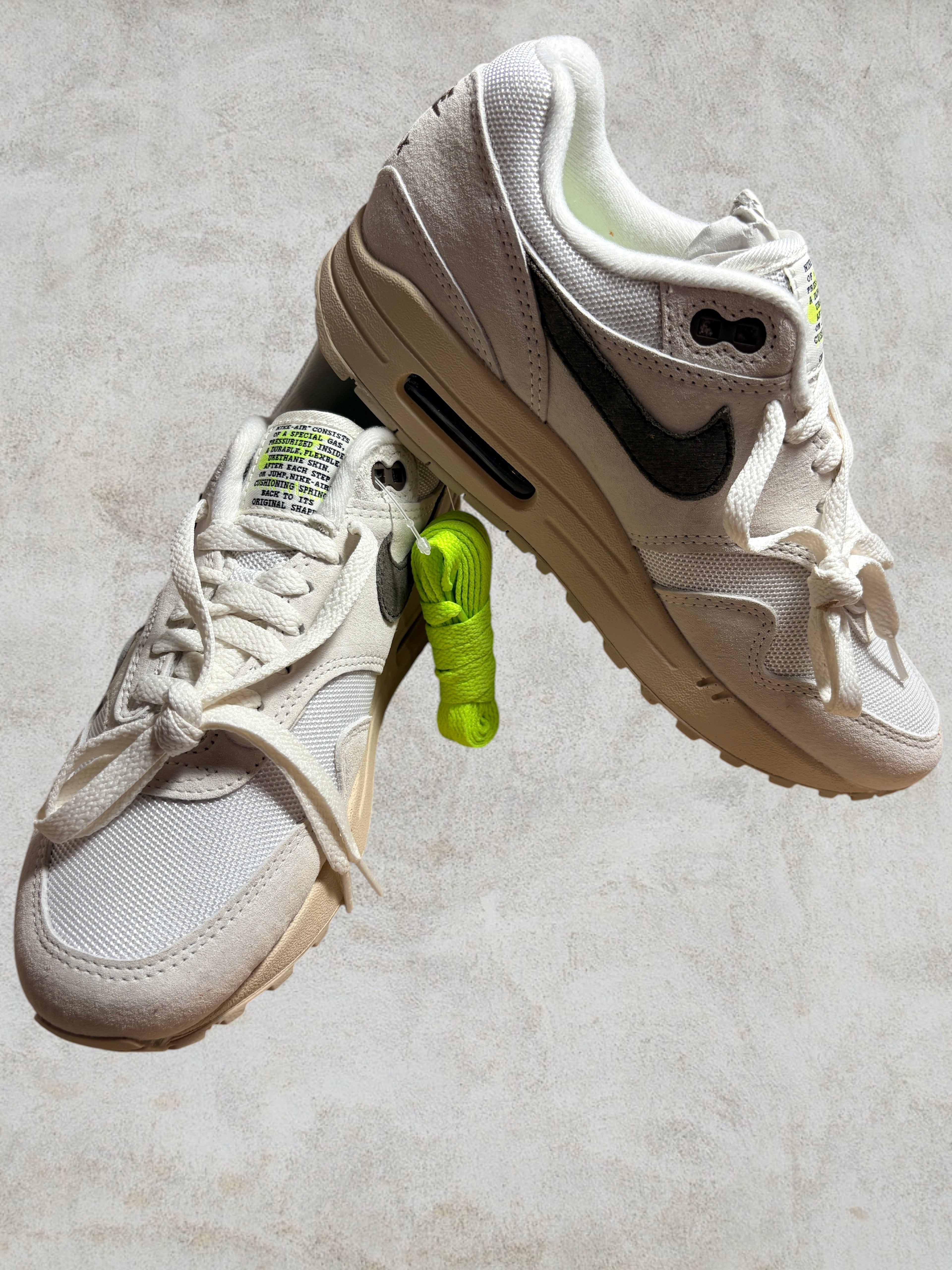 Air Max 1 PRM Sail Ironstone (38.5) - Neuve