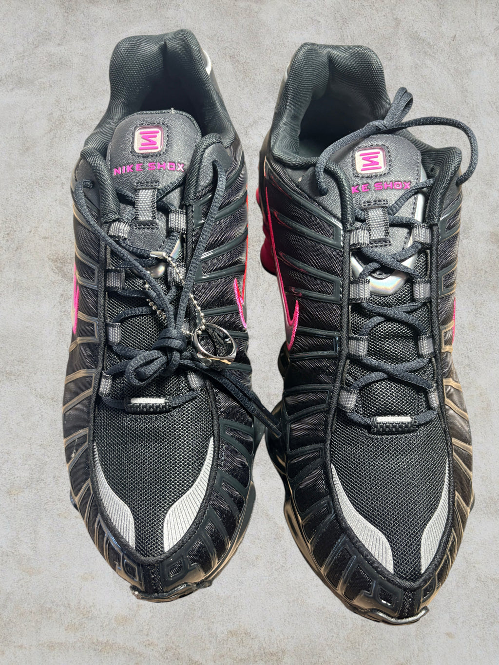 Nike Shox TL Black Hyper Pink Silver