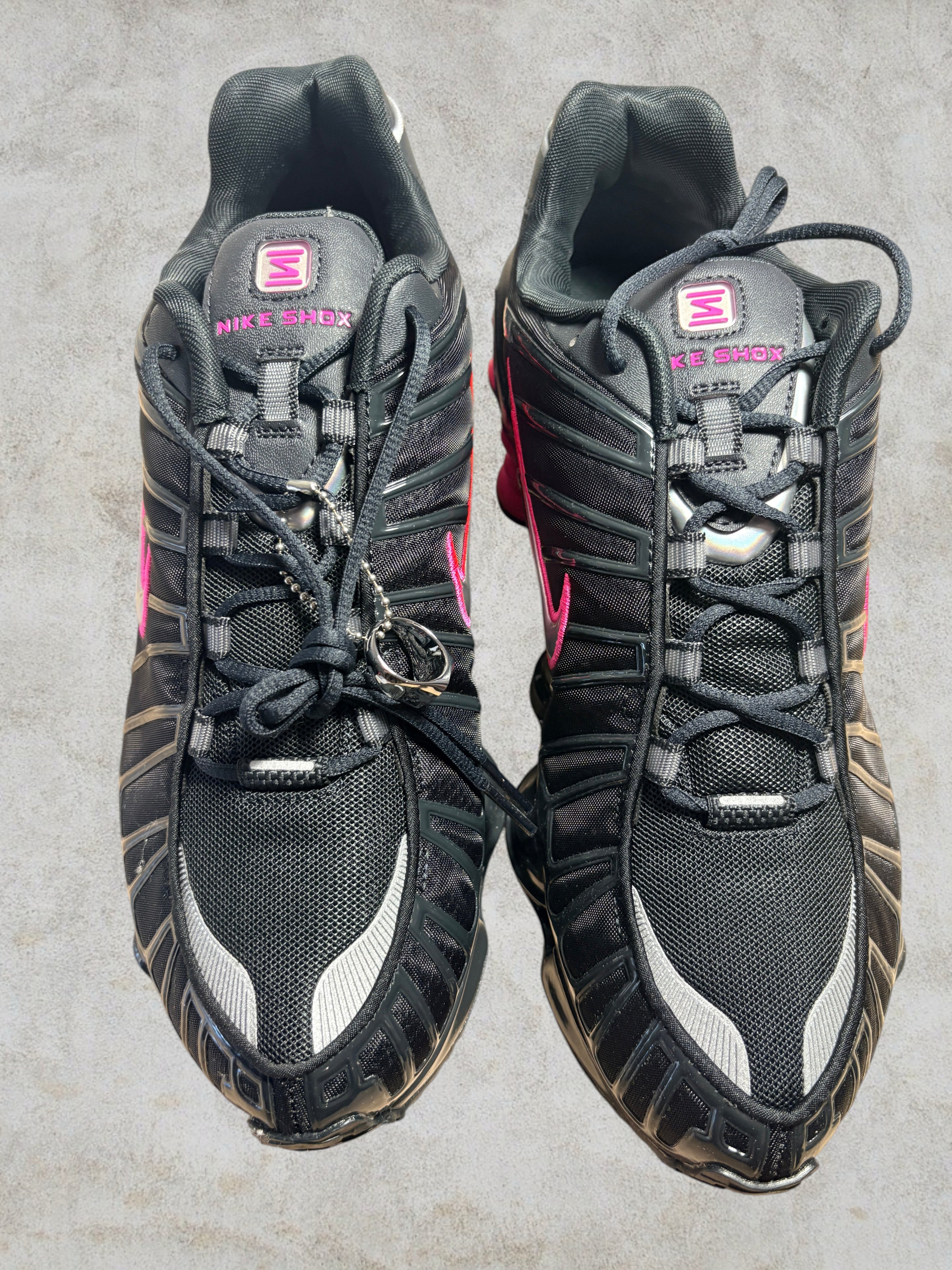 Nike Shox TL Black Hyper Pink Silver