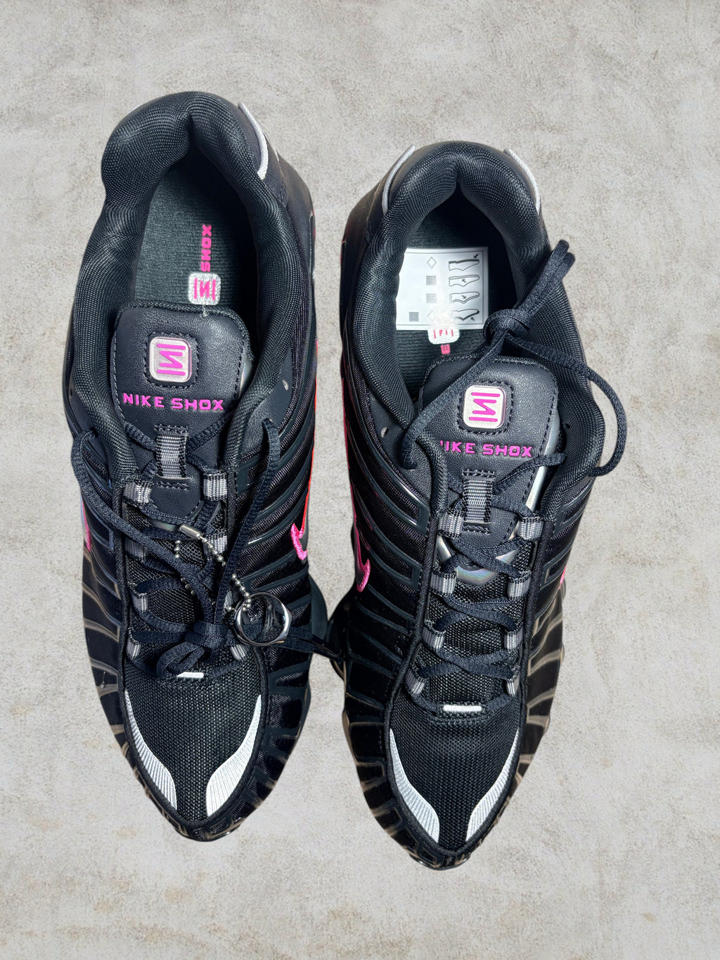 Nike Shox TL Black Hyper Pink Silver