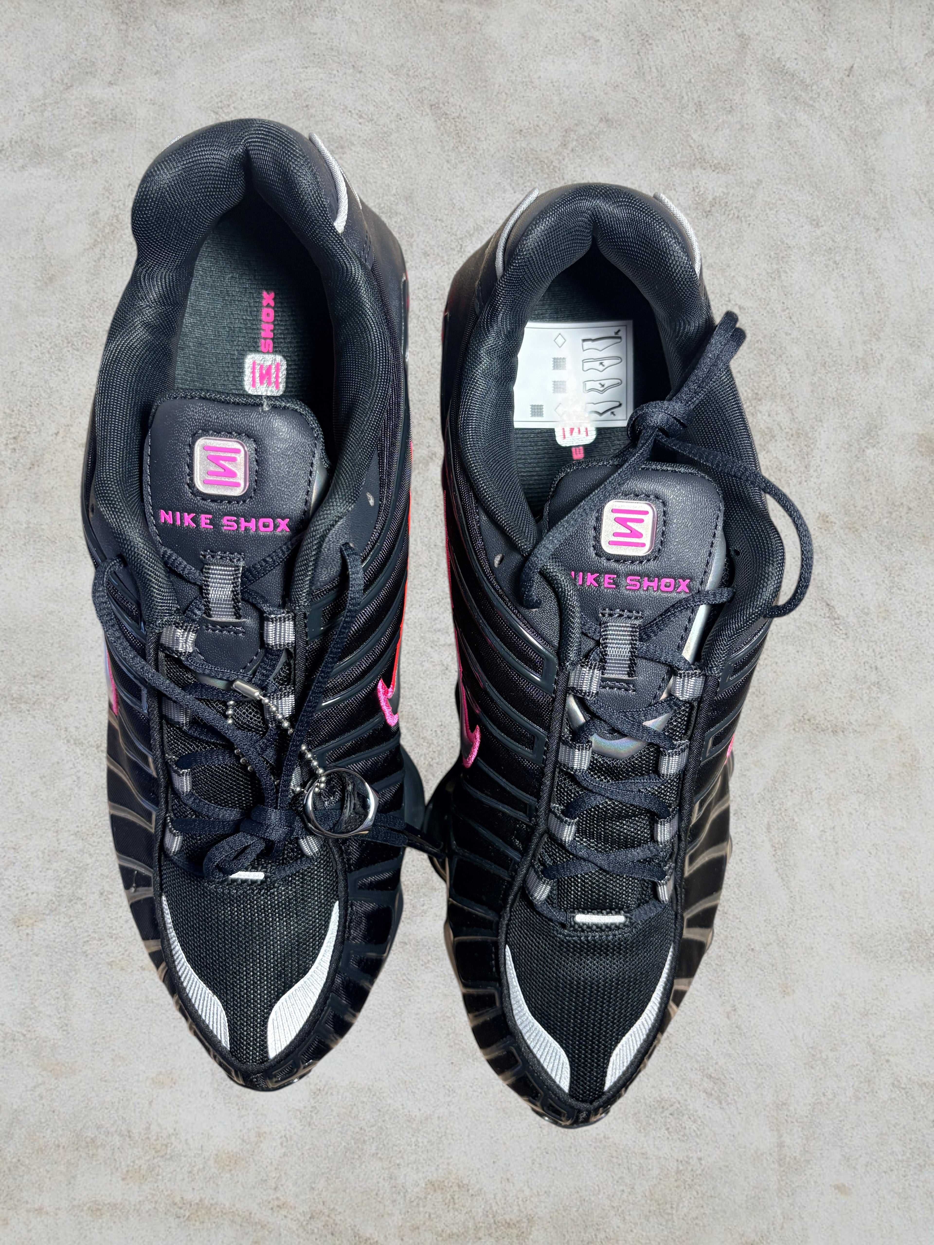 Nike Shox TL Black Hyper Pink Silver