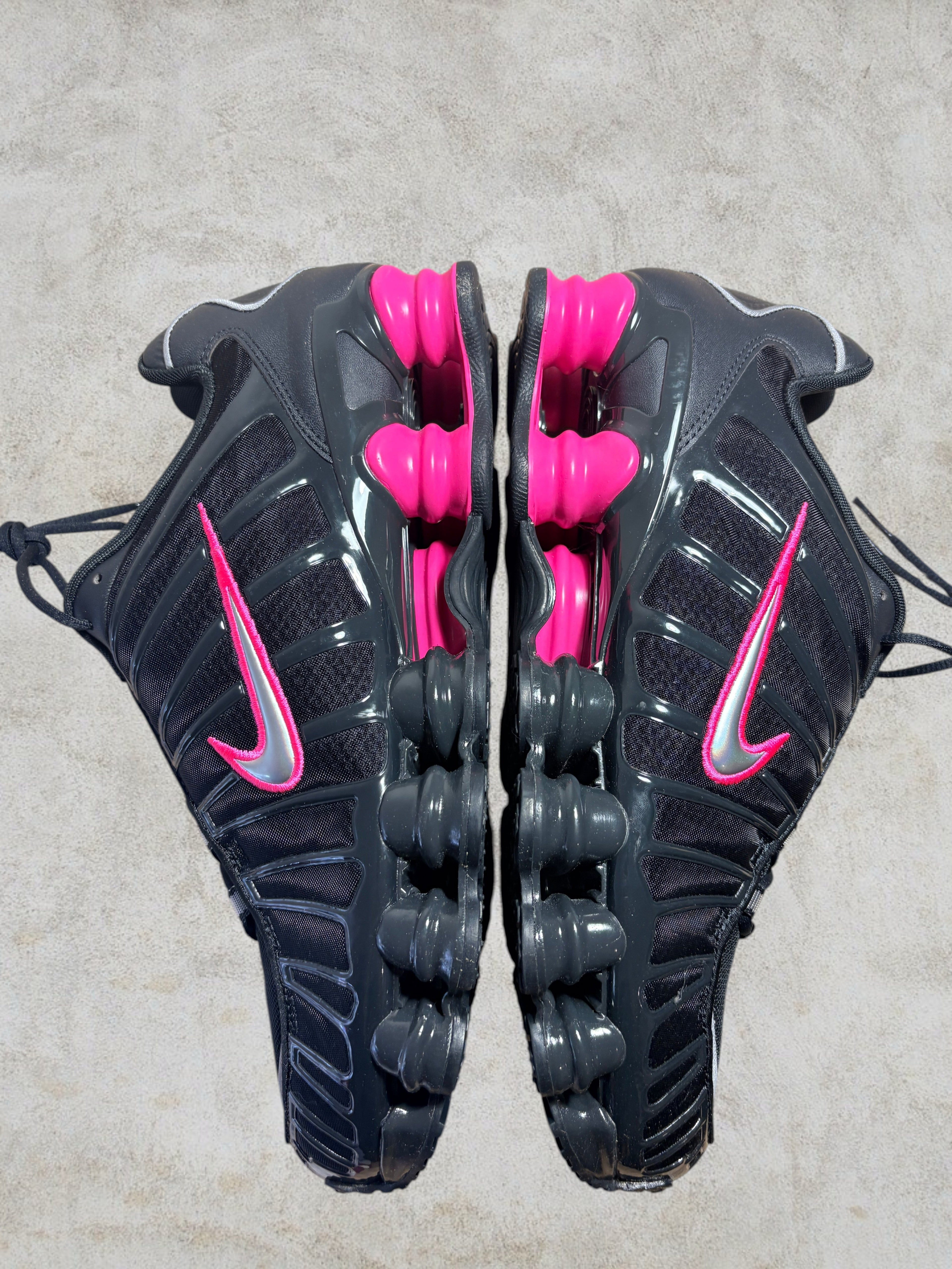 Nike Shox TL Black Hyper Pink Silver