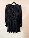 Robe Courte Noire en Viscose - The Kooples - Taille 3 (40)