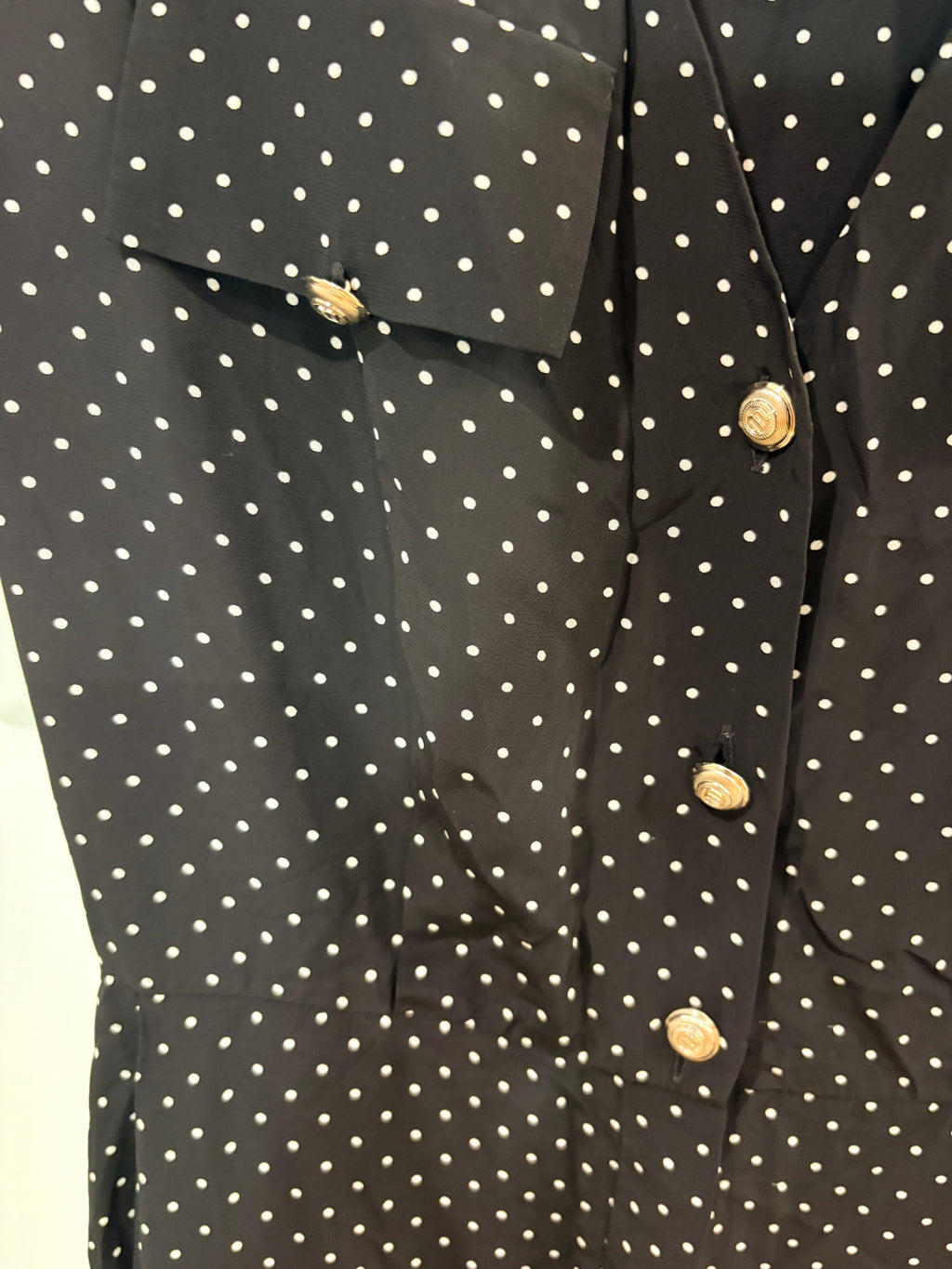 Combinaison-pantalon fluide à pois Maje – Neuve avec étiquette – Taille 36