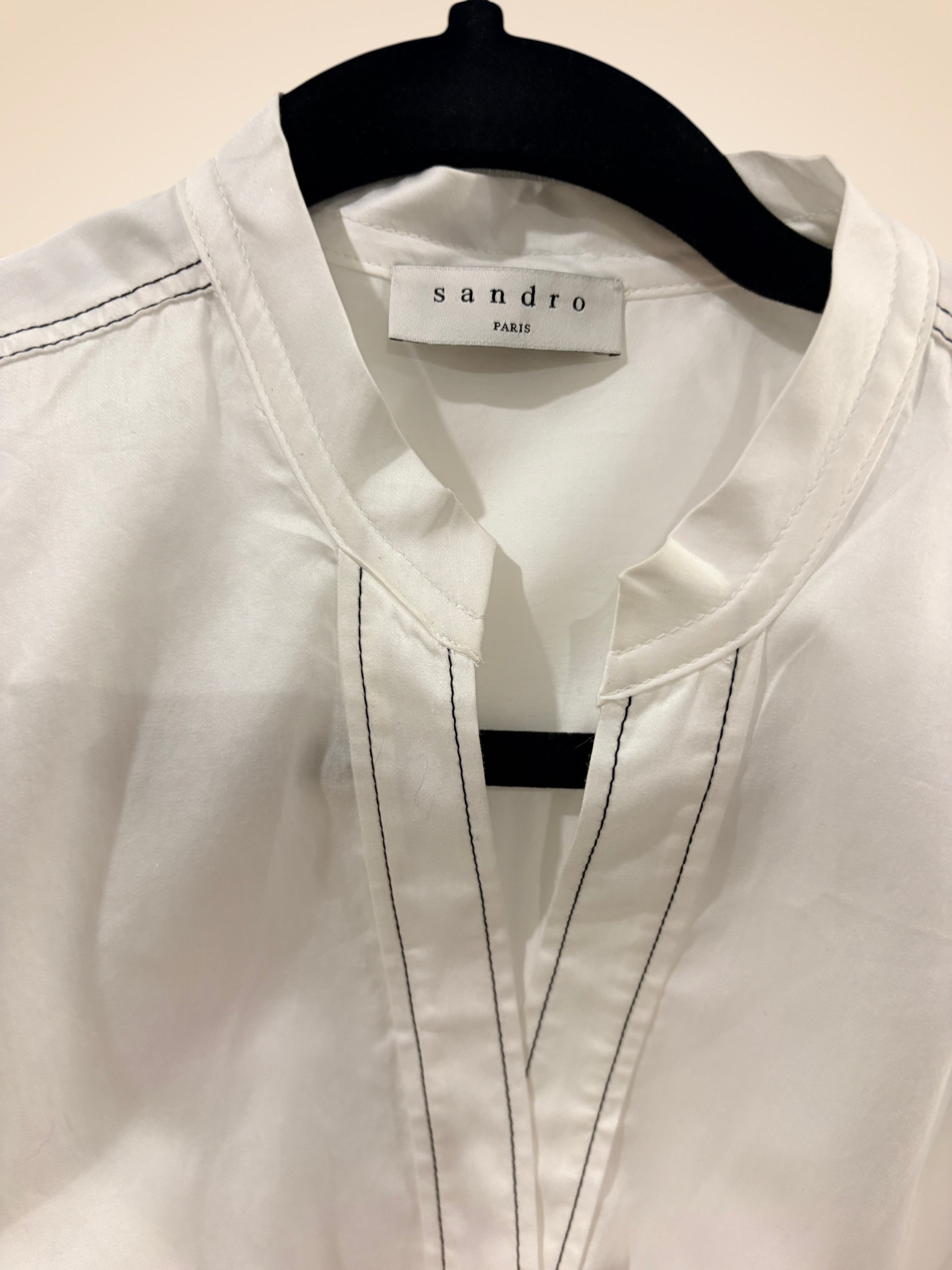 Robe trompe-l'œil Sandro – Modèle Conny – Taille 40 – NEUVE