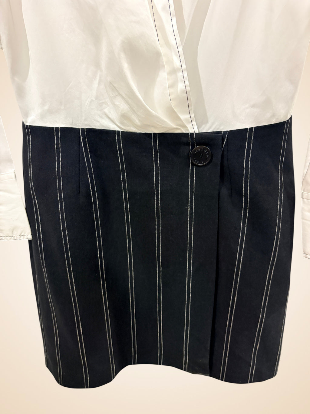 Robe trompe-l'œil Sandro – Modèle Conny – Taille 40 – NEUVE