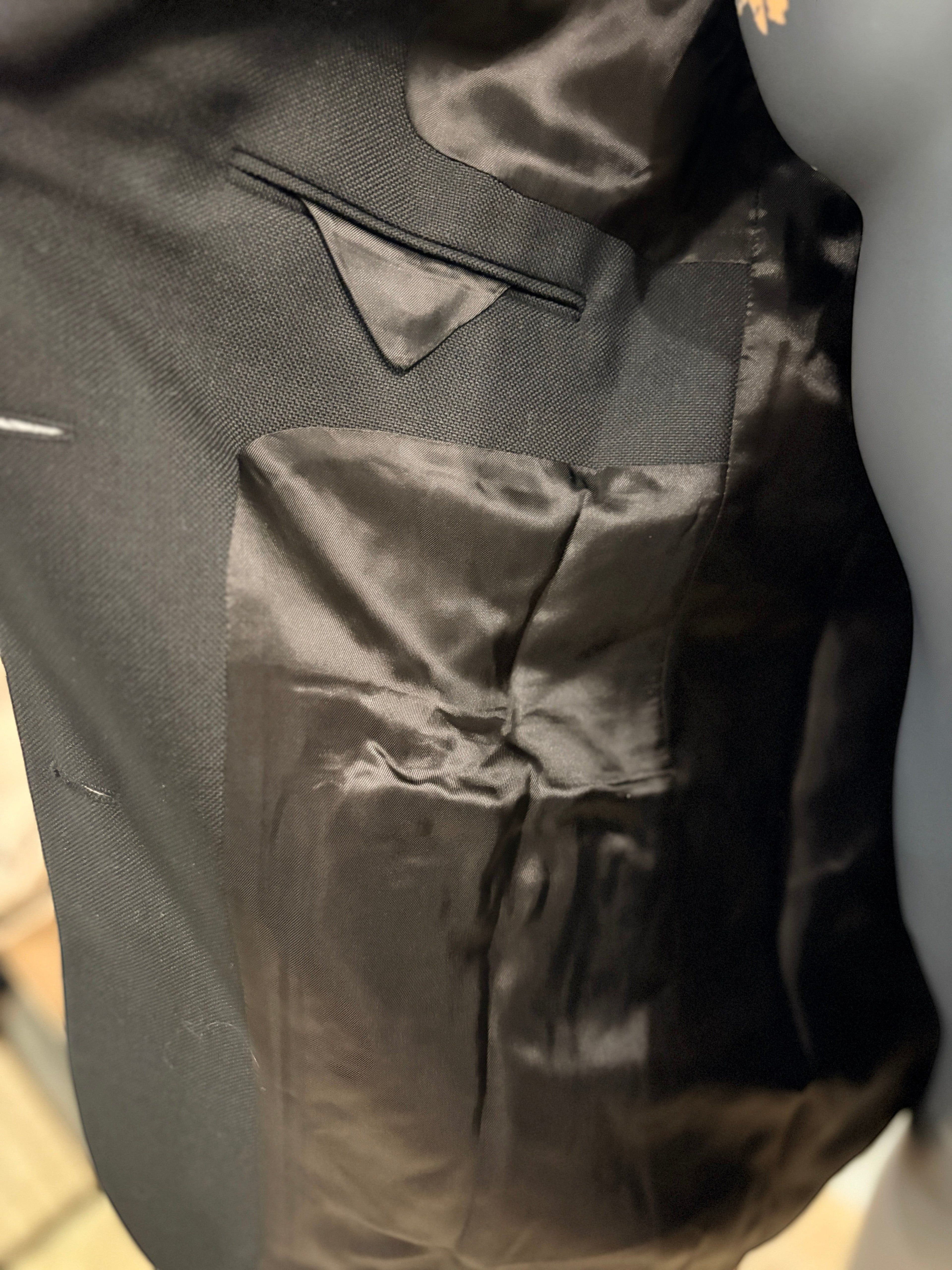 Blazer Noir Coupe Oversize Trend - The Kooples