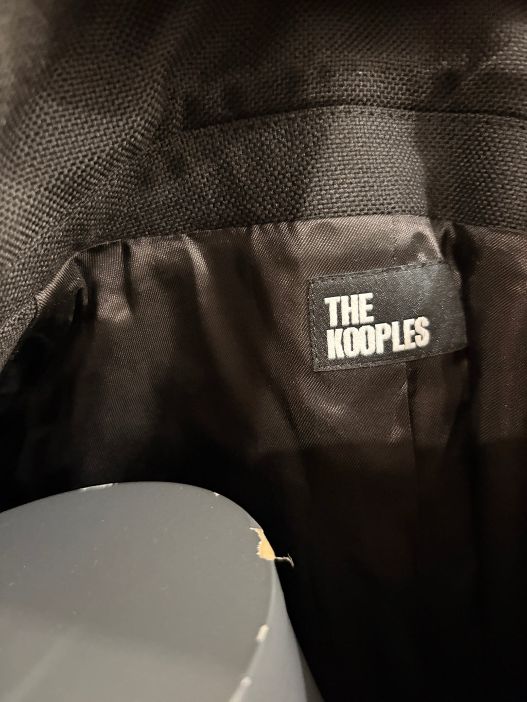Blazer Noir Coupe Oversize Trend - The Kooples