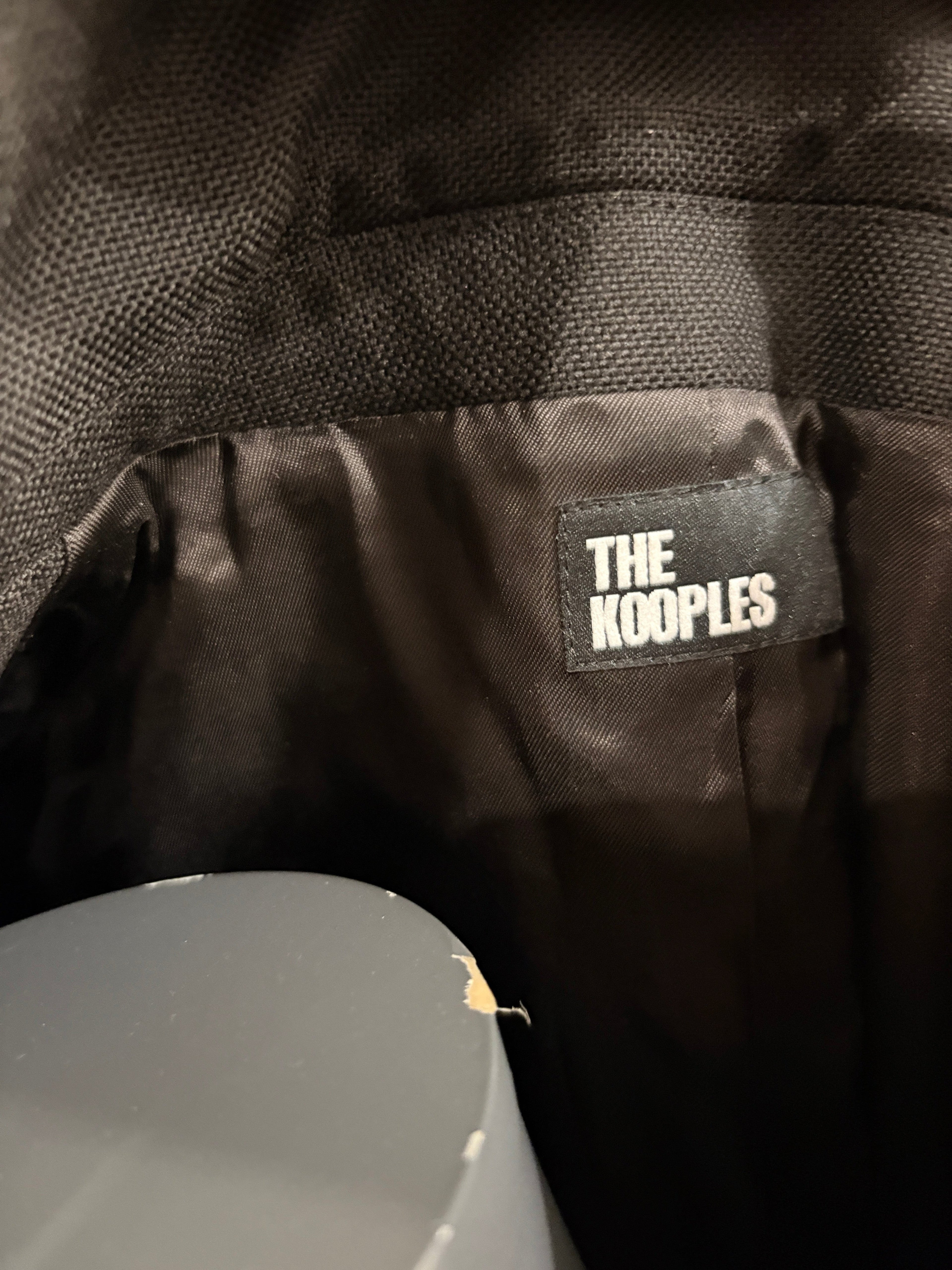 Blazer Noir Coupe Oversize Trend - The Kooples