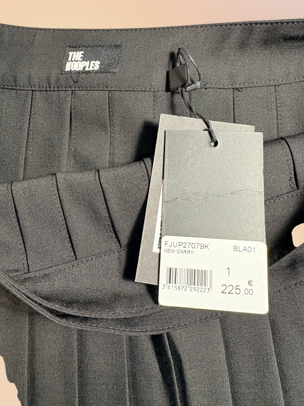 Jupe plissée neuve avec étiquette The Kooples – Taille 1 (36)
