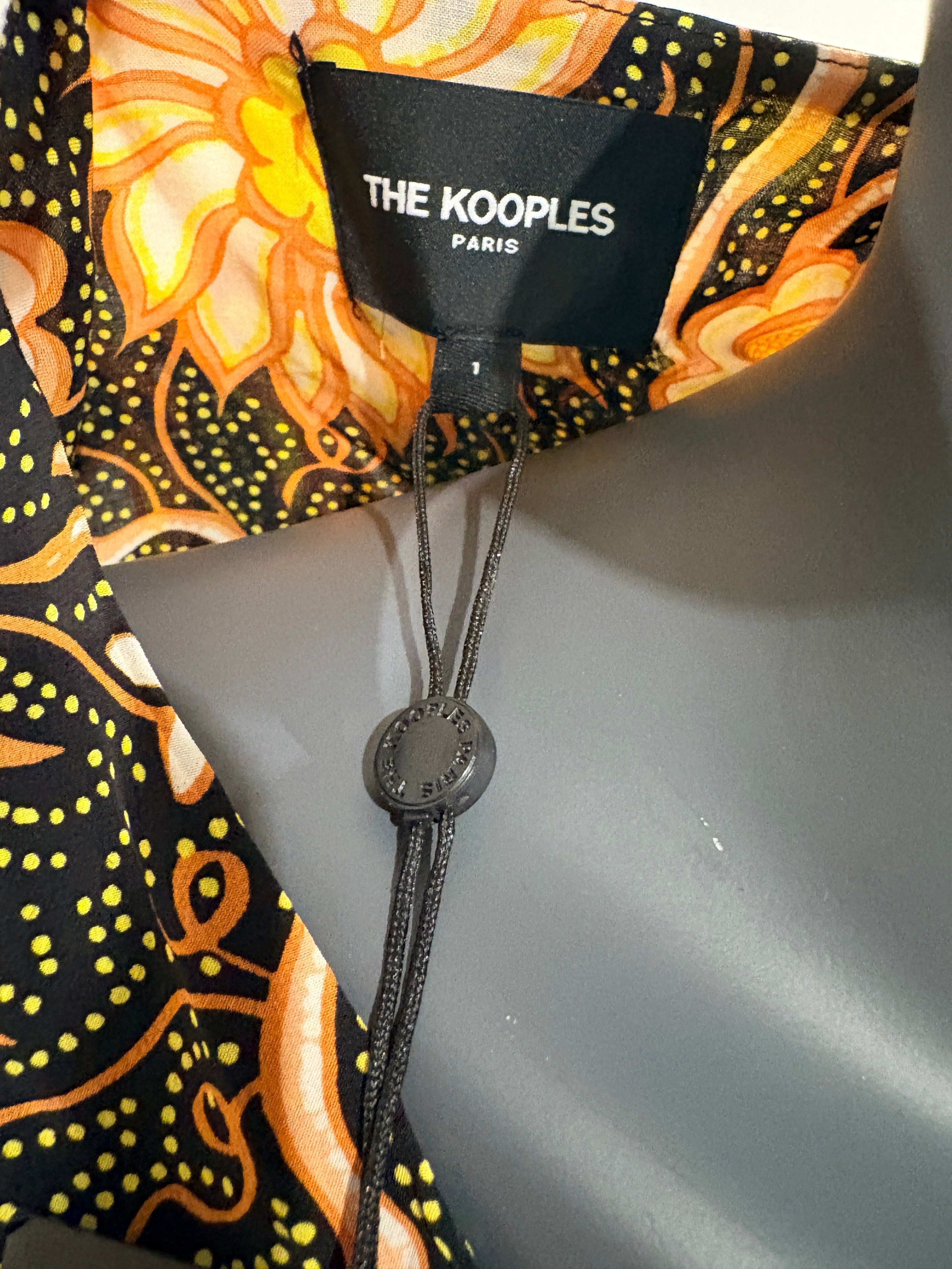 Robe Courte Imprimée "Vintage Flowers" - The Kooples