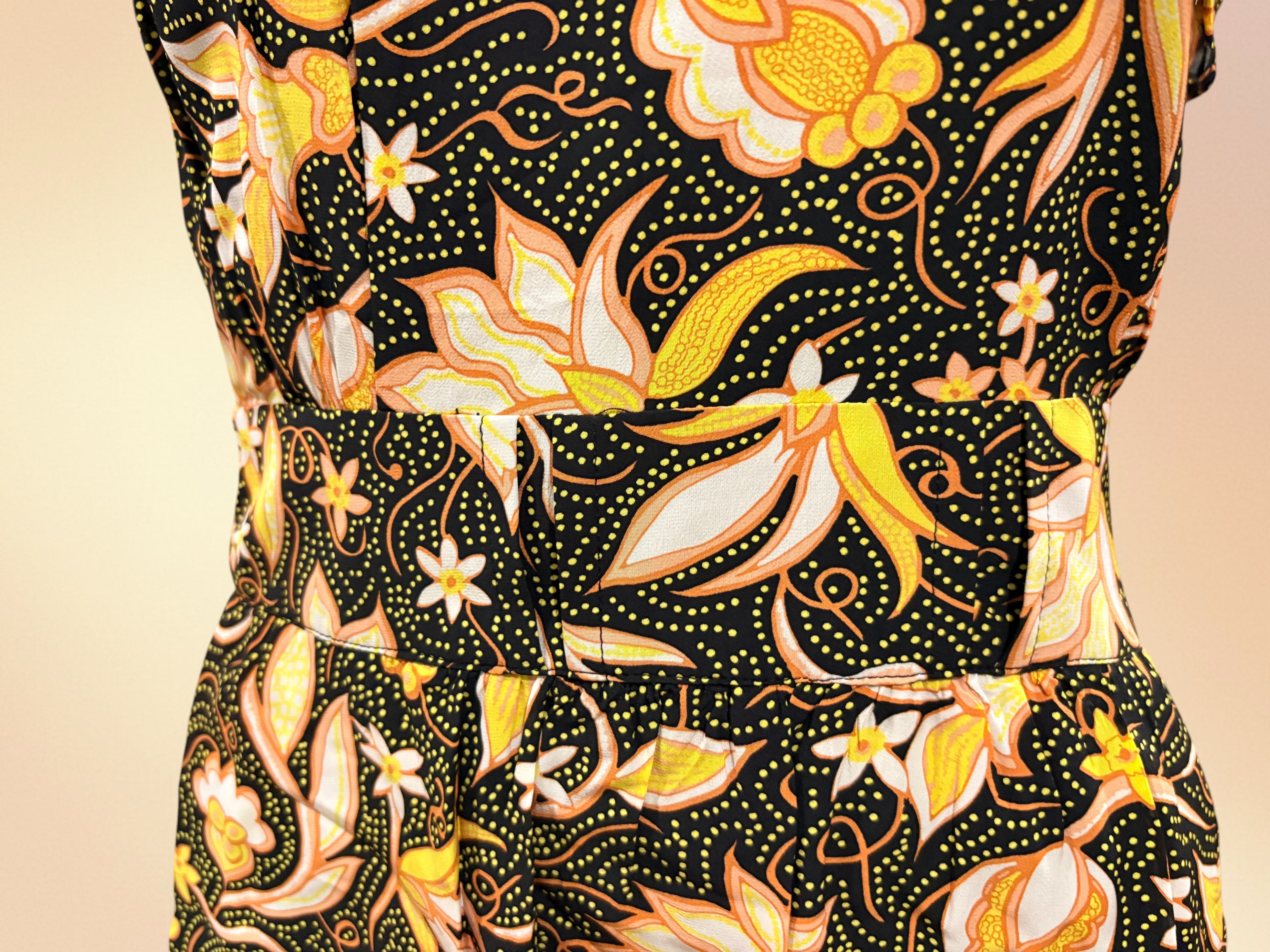 Robe Courte Imprimée "Vintage Flowers" - The Kooples
