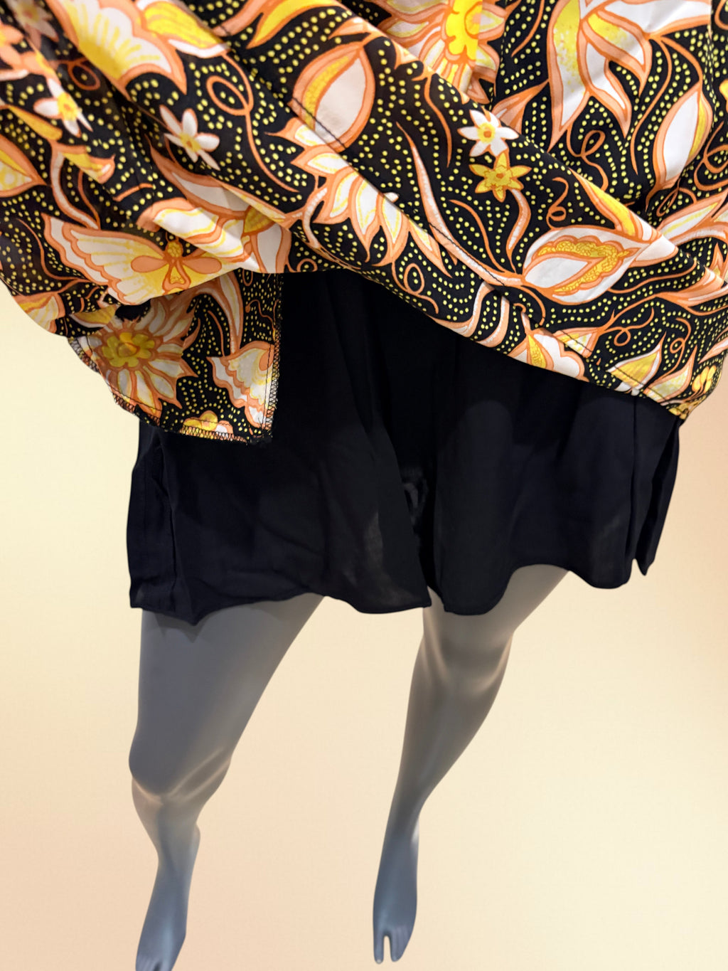 Robe Courte Imprimée "Vintage Flowers" - The Kooples